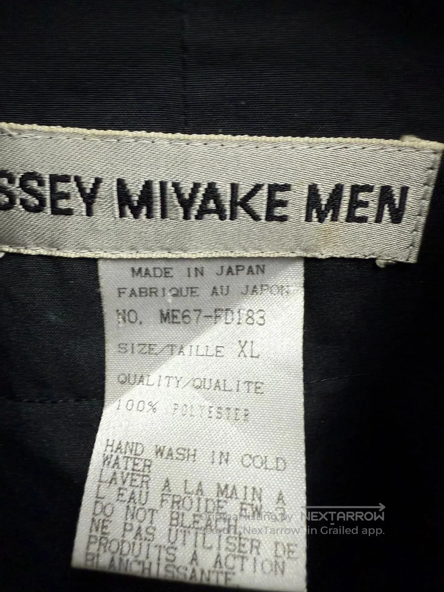 Issey Miyake Issey Miyake Men Loose Stand. Size US XL / EU 56 / 4 - 4 Thumbnail