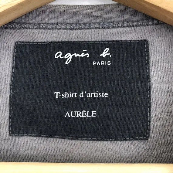 agnes b. Vtg AGNES B. x AURELE Lost In The Pack D Artiste Tee Shirt Size M / US 6-8 / IT 42-44 - 4 Thumbnail