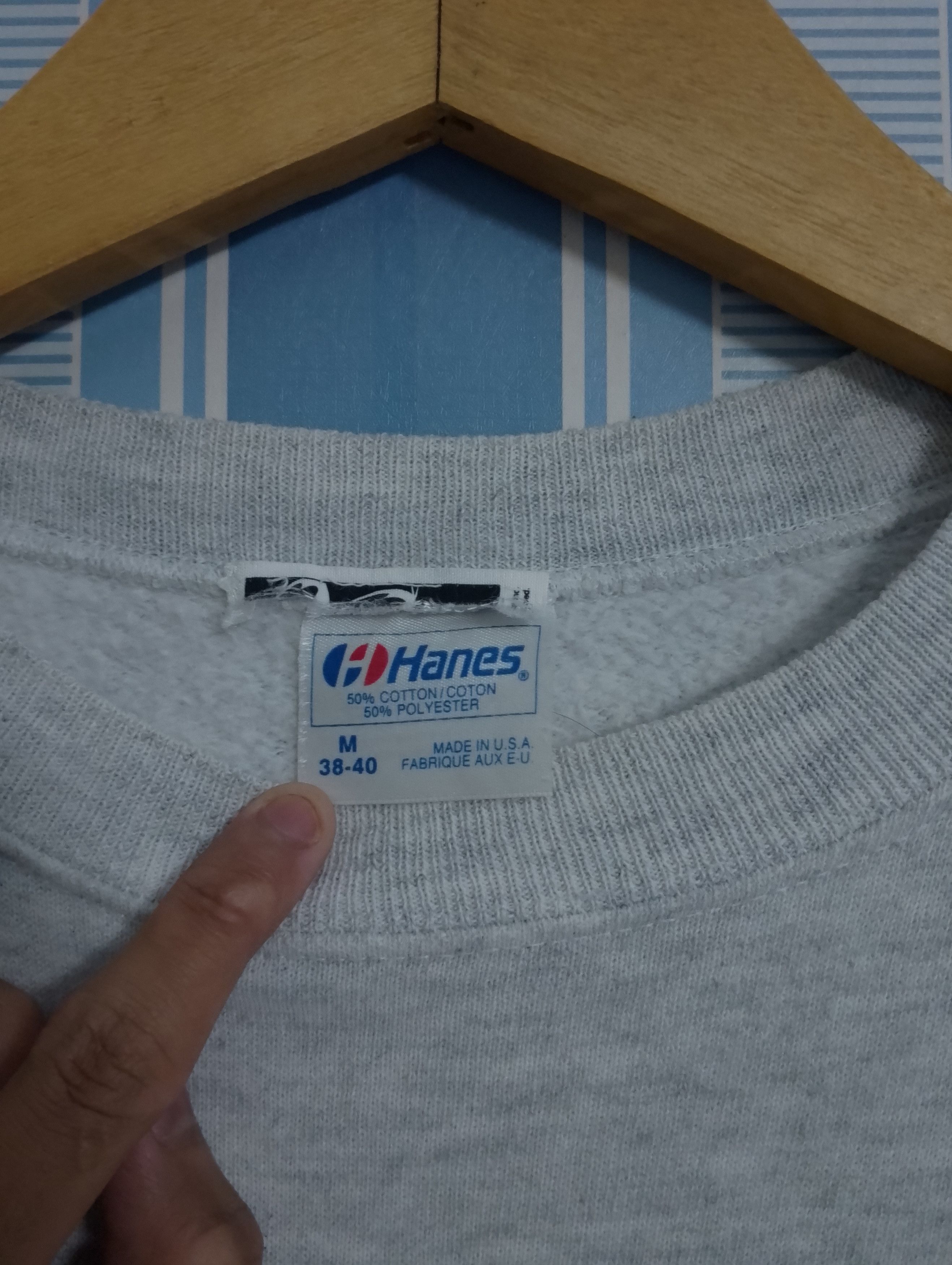 Hanes Vintage Sweatshirt Heckle & Jeckle 90s Size US L / EU 52-54 / 3 - 5 Thumbnail