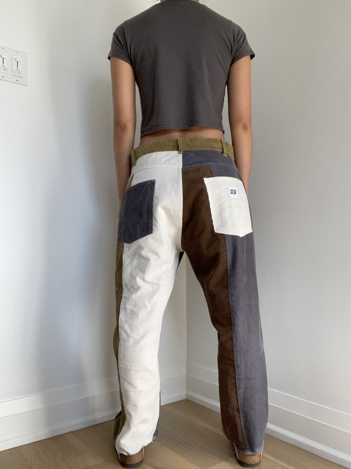 Needles AiE New York Panelled Corduroy Pants Size US 32 / EU 48 - 2 Thumbnail