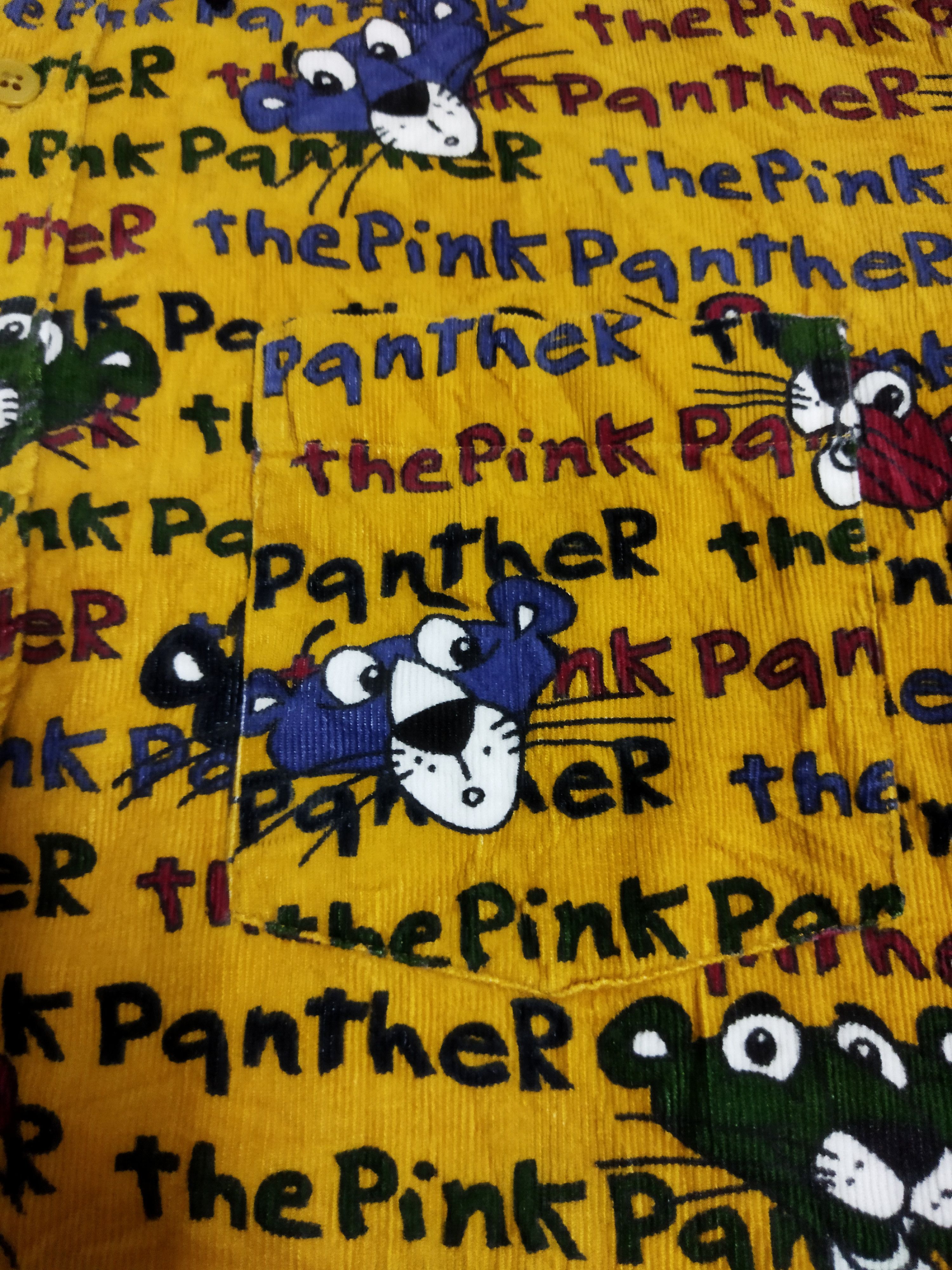 Jean Charles De Castelbajac Jean Charles De Castlebajac Pink Panther Print Shirt Size US XL / EU 56 / 4 - 2 Thumbnail