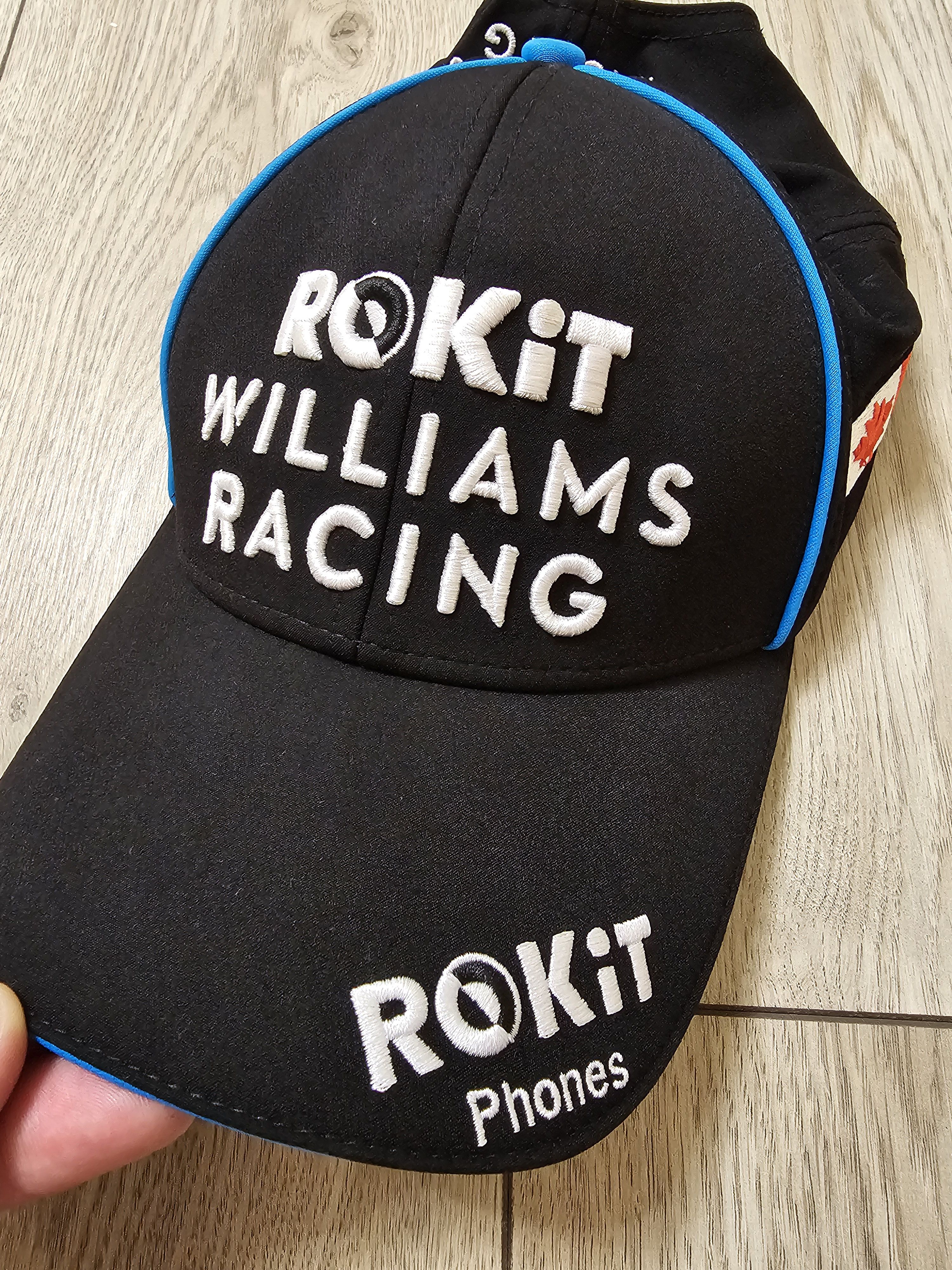 Formula 1 WILLIAMS RACING TEAM CAP BLACK CAP ROKIT RACING CAP Size ONE SIZE - 4 Thumbnail