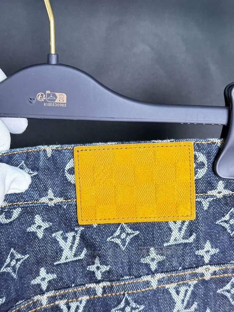 Louis Vuitton Louis Vuitton 25ss presbyopic full-print jeans Size US 32 / EU 48 - 6 Thumbnail