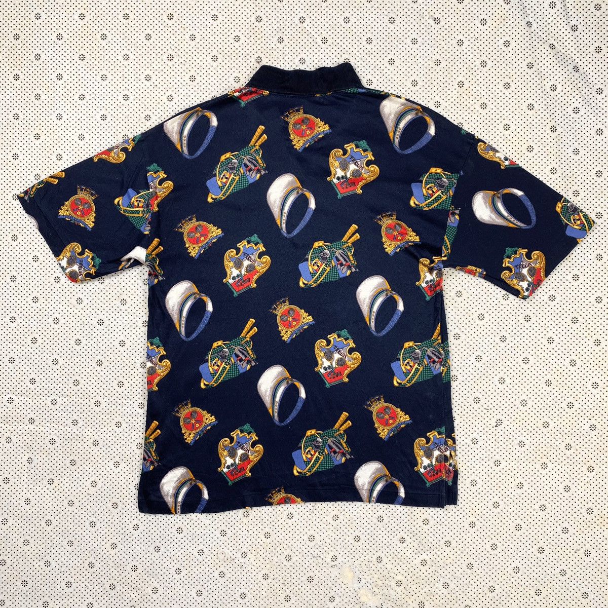 Vintage Vintage 80s Tennis Stuff Fullprint By Charlton Jolly Size US S / EU 44-46 / 1 - 2 Thumbnail