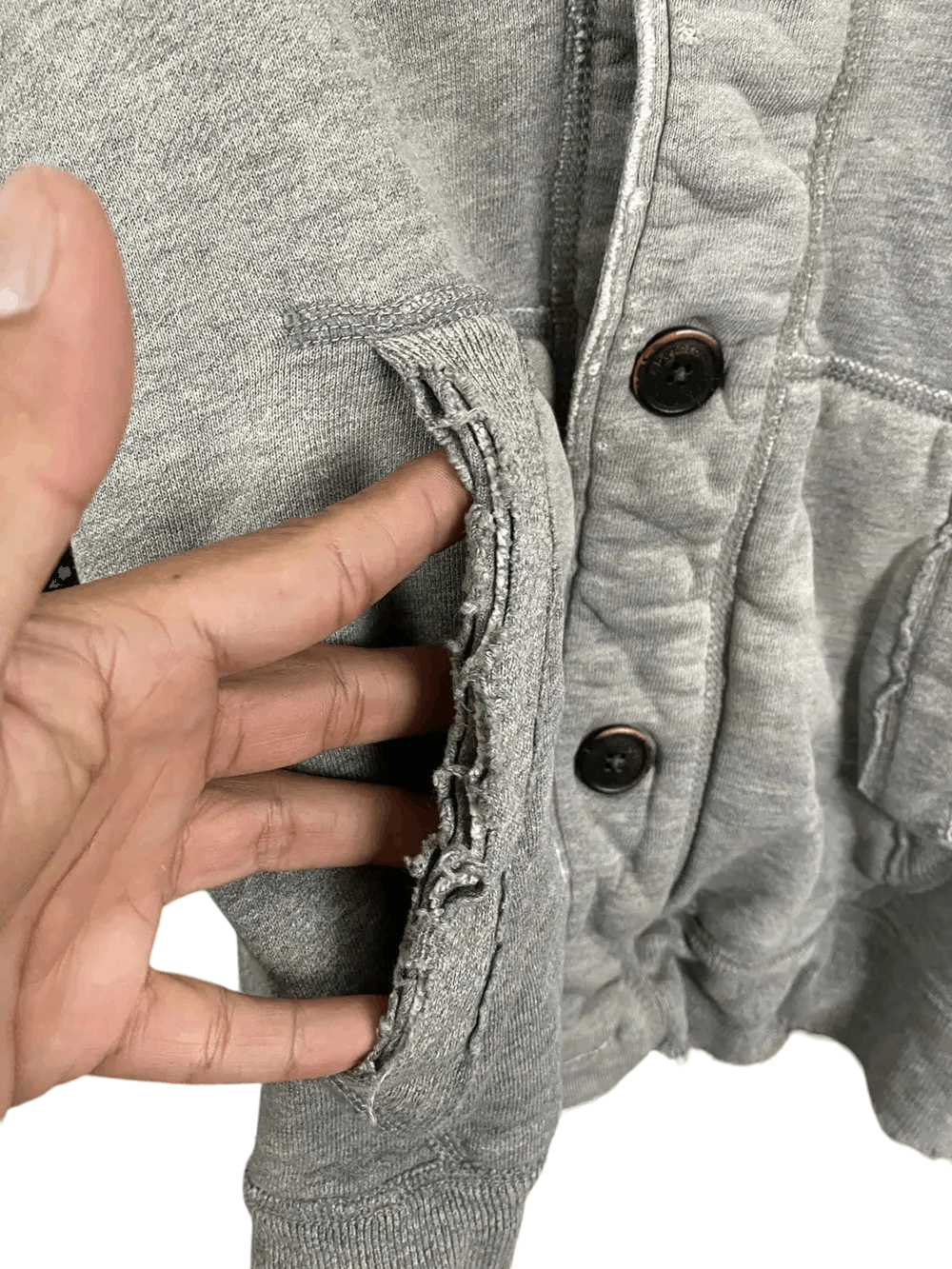 Abercrombie & Fitch × Vintage Vintage Abercrombie & Fitch Distressed Jacket Size US S / EU 44-46 / 1 - 11 Thumbnail