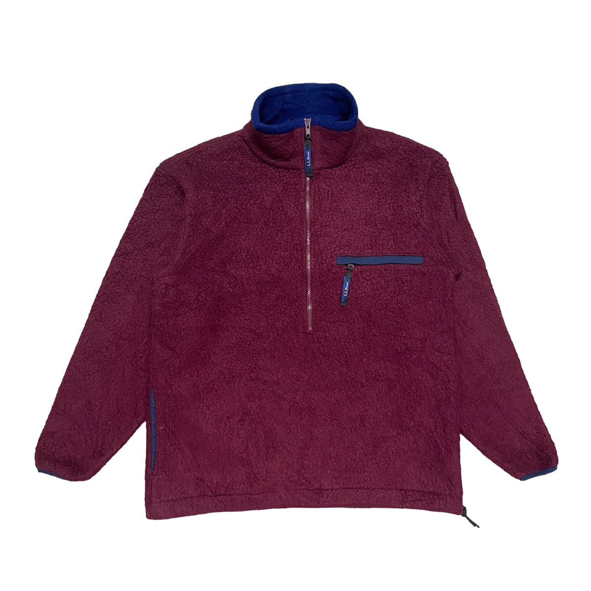L.L. Bean × Vintage Vintage LL.Bean Sherpa Sweatshirt Size US M / EU 48-50 / 2 - 1 Thumbnail