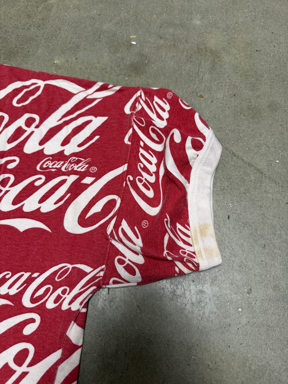 Coca Cola 1980’s Vintage Coca-Cola T-Shirr Size US XXL / EU 58 / 5 - 3 Thumbnail