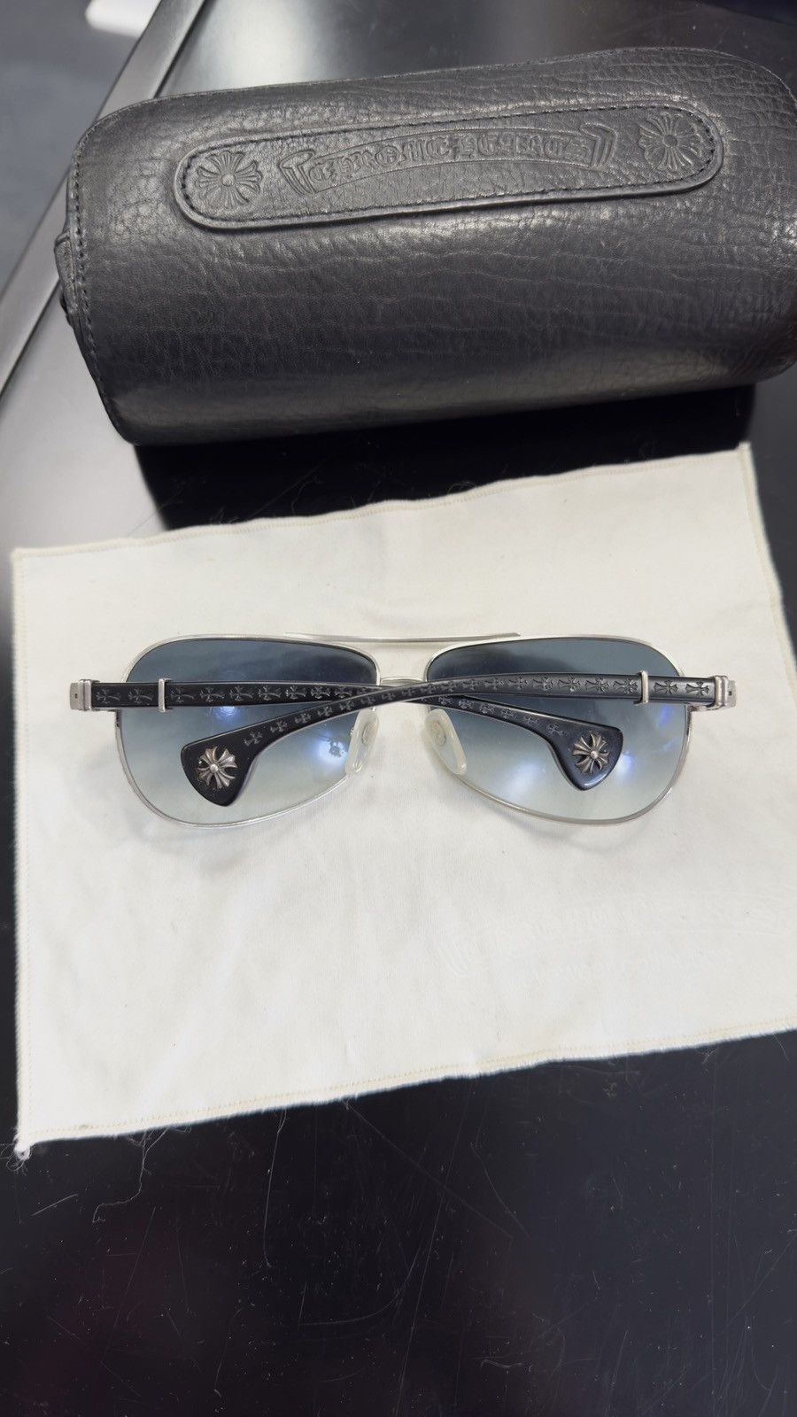 Chrome Hearts 2014 Grand Beast Sunglasses Size ONE SIZE - 4 Thumbnail