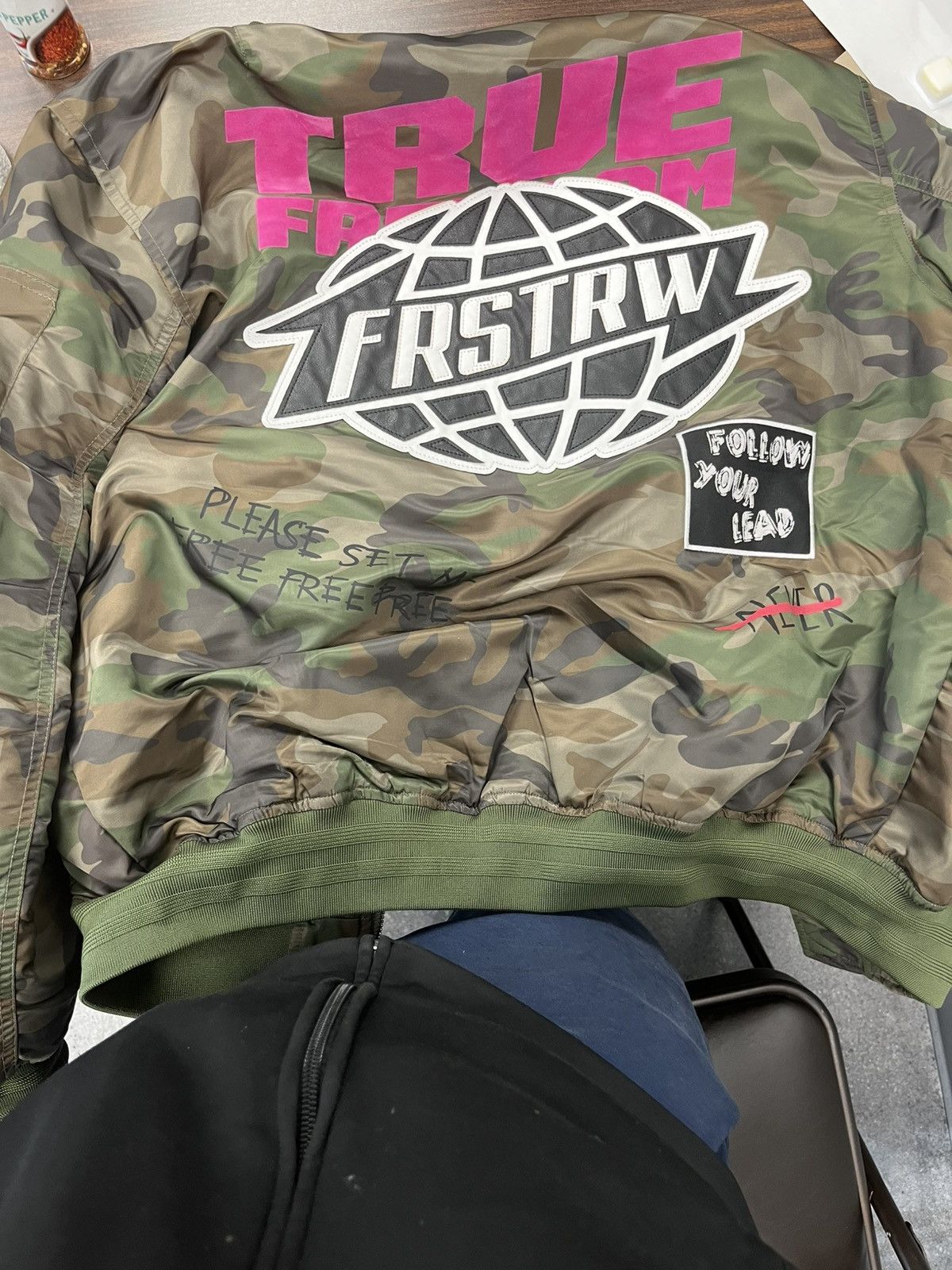 True Religion Mr Alan’s first row inc. bomber jacket Size US XL / EU 56 / 4 - 2 Thumbnail