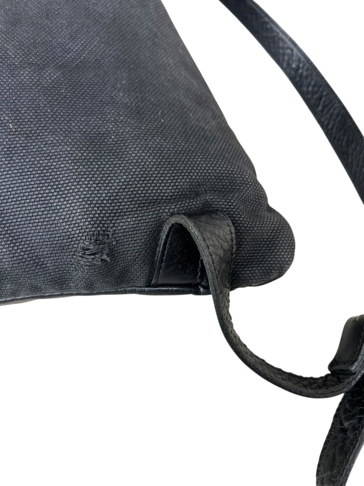 Leather Pour Deux Acce Japan Black Leather Backpack Rucksack Bag Size ONE SIZE - 13 Thumbnail