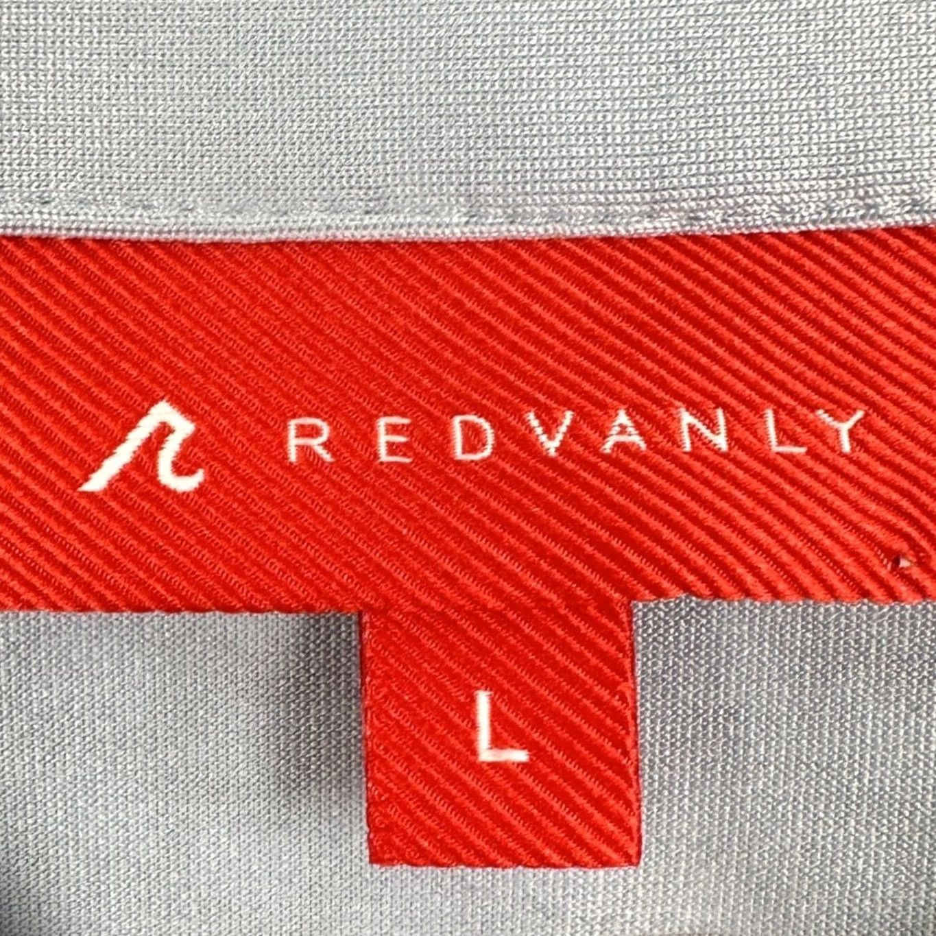 Vintage Redvanly Polo Shirt Mens L Navy White Geometric Chevron Golf Athletic Stretch Logo Size US L / EU 52-54 / 3 - 4 Thumbnail
