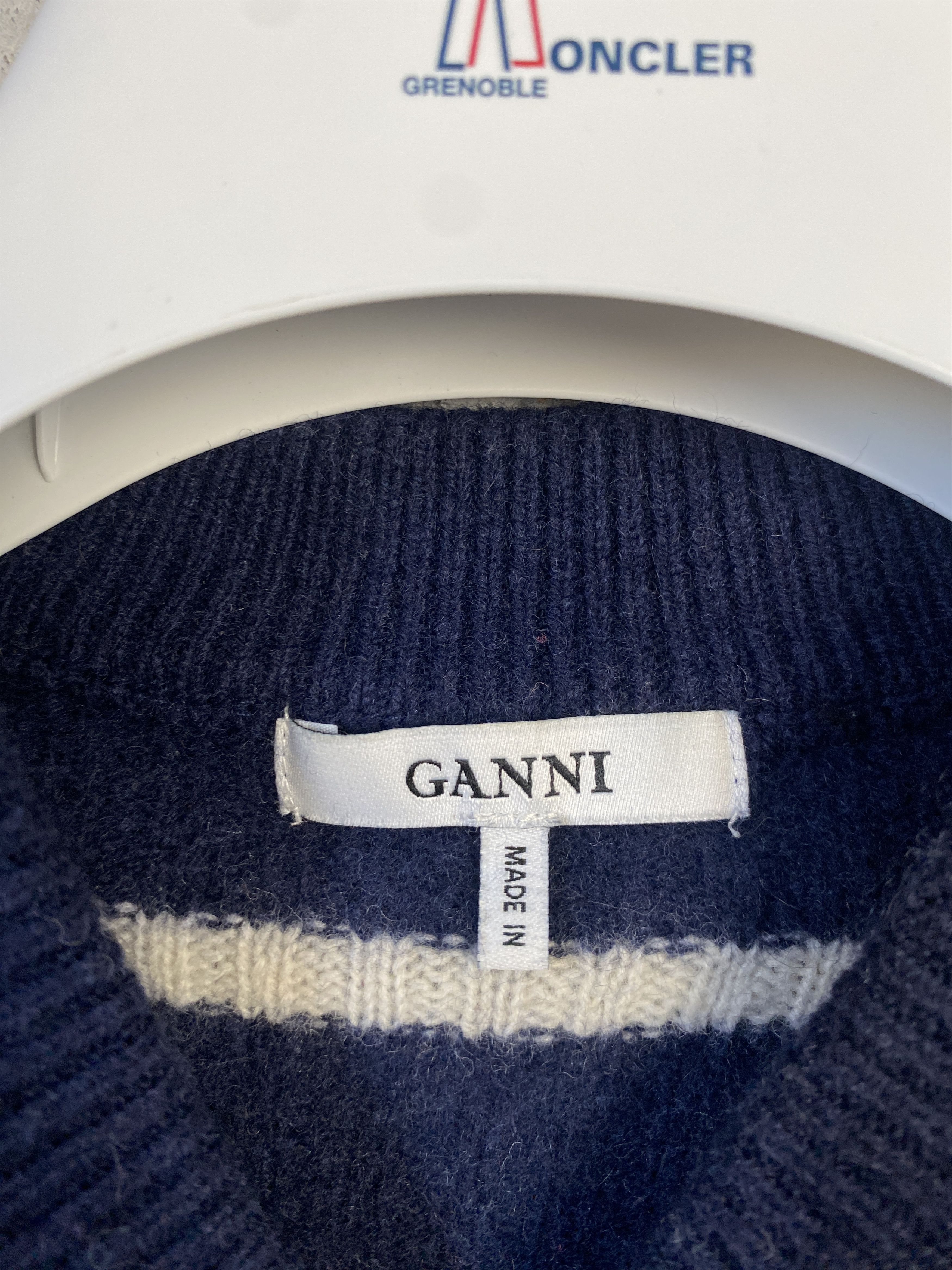 Ganni Ganni striped sweater knitwear casual Size S / US 4 / IT 40 - 3 Thumbnail