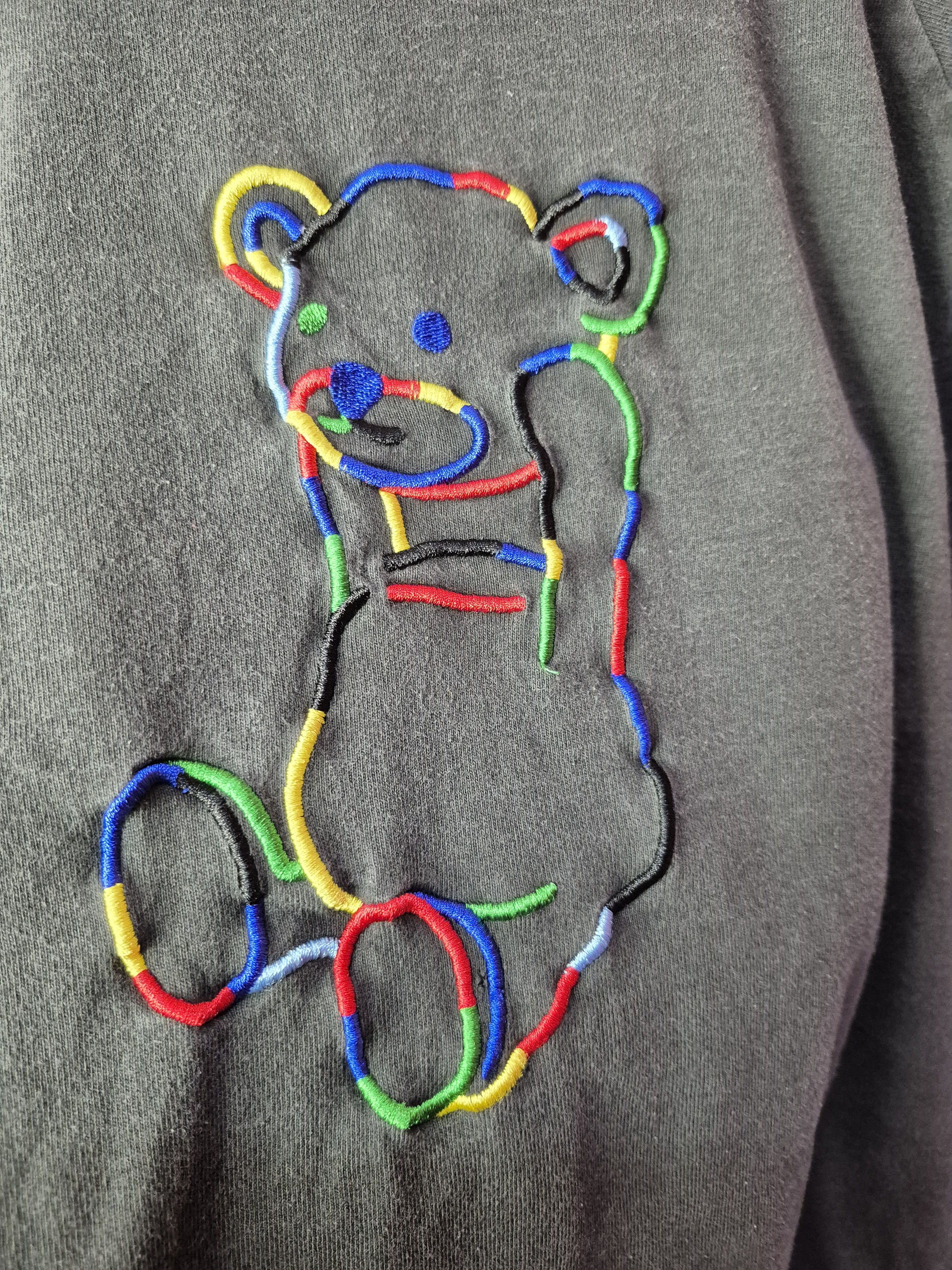 Japanese Brand 🔥 Graniph Embroided Colorful Headless Bear Longsleeves Tee Size US L / EU 52-54 / 3 - 4 Thumbnail