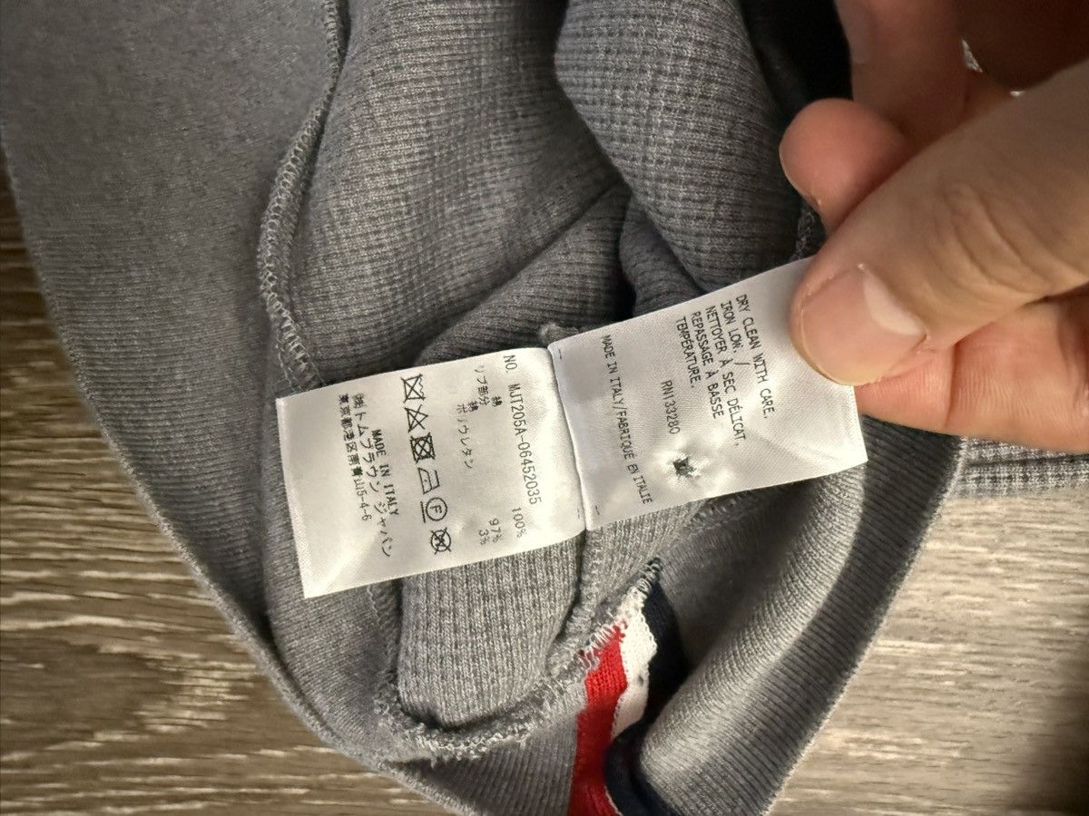 Thom Browne Thom browne waffle knit crewneck sweater Size US M / EU 48-50 / 2 - 7 Thumbnail