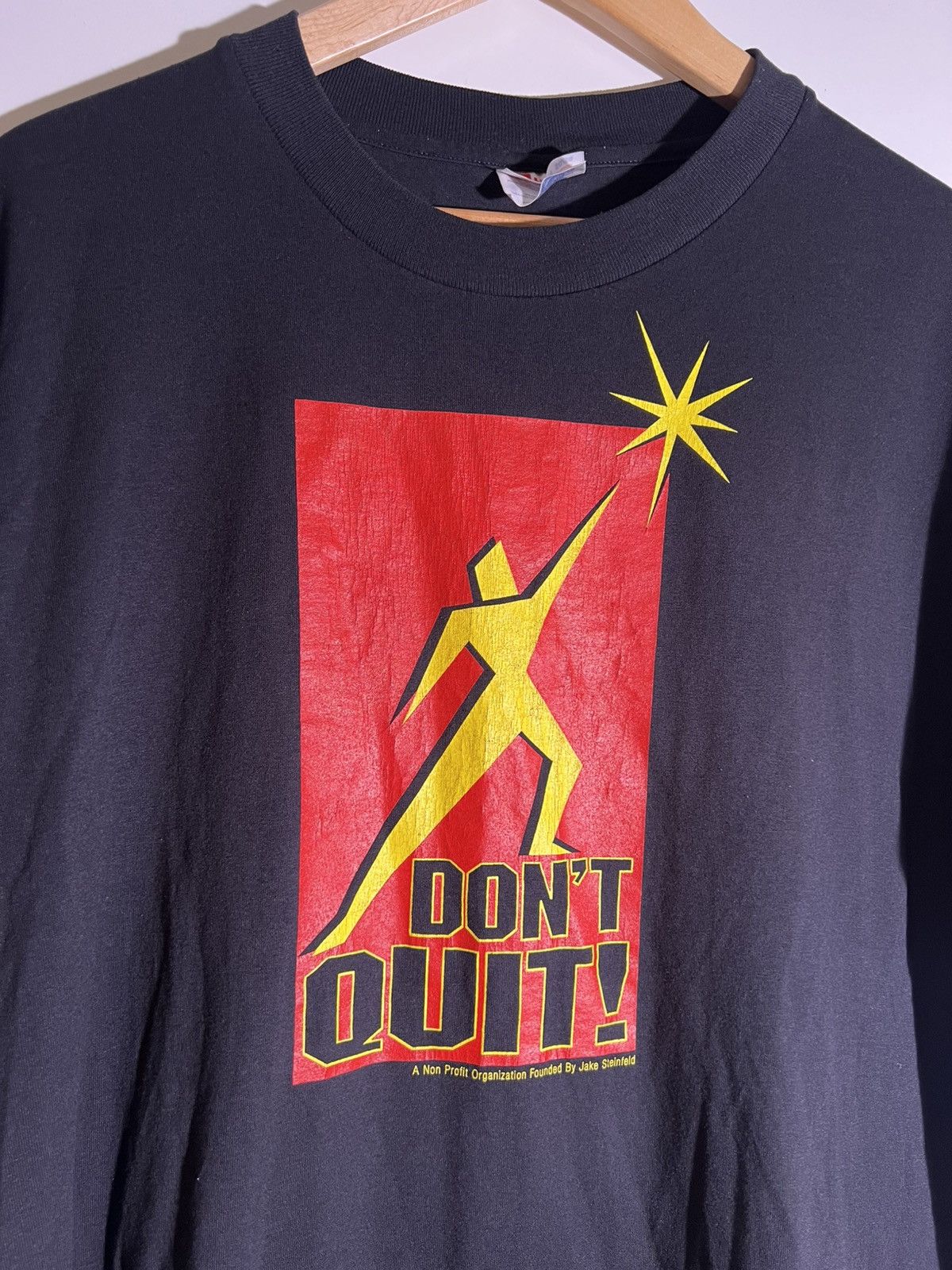 Vintage 90’s 2000’s Y2K VTG Vintage Don’t Quit Body Jake Retro Shirt Size US XL / EU 56 / 4 - 3 Thumbnail