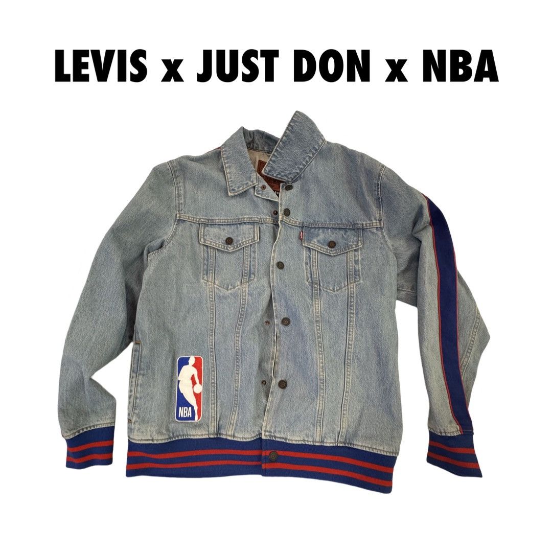 Levi's Levi’s x Just Don x NBA collab denim jacket Size US L / EU 52-54 / 3 - 1 Thumbnail