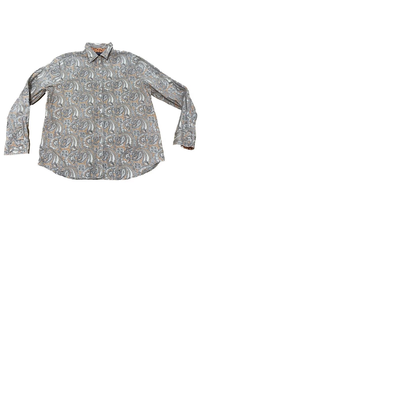 Jones New York Jones New York Signature Paisley Shirt Women L Western Pink Floral Button-Up Top Size M / US 6-8 / IT 42-44 - 11 Thumbnail