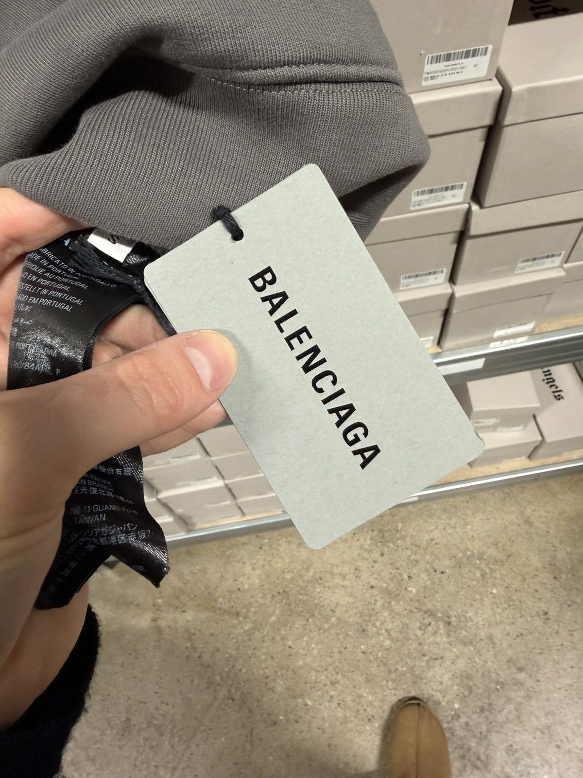 Balenciaga Balenciaga Logo Embroidery Hoodie NEW 1200$ Size US S / EU 44-46 / 1 - 6 Thumbnail