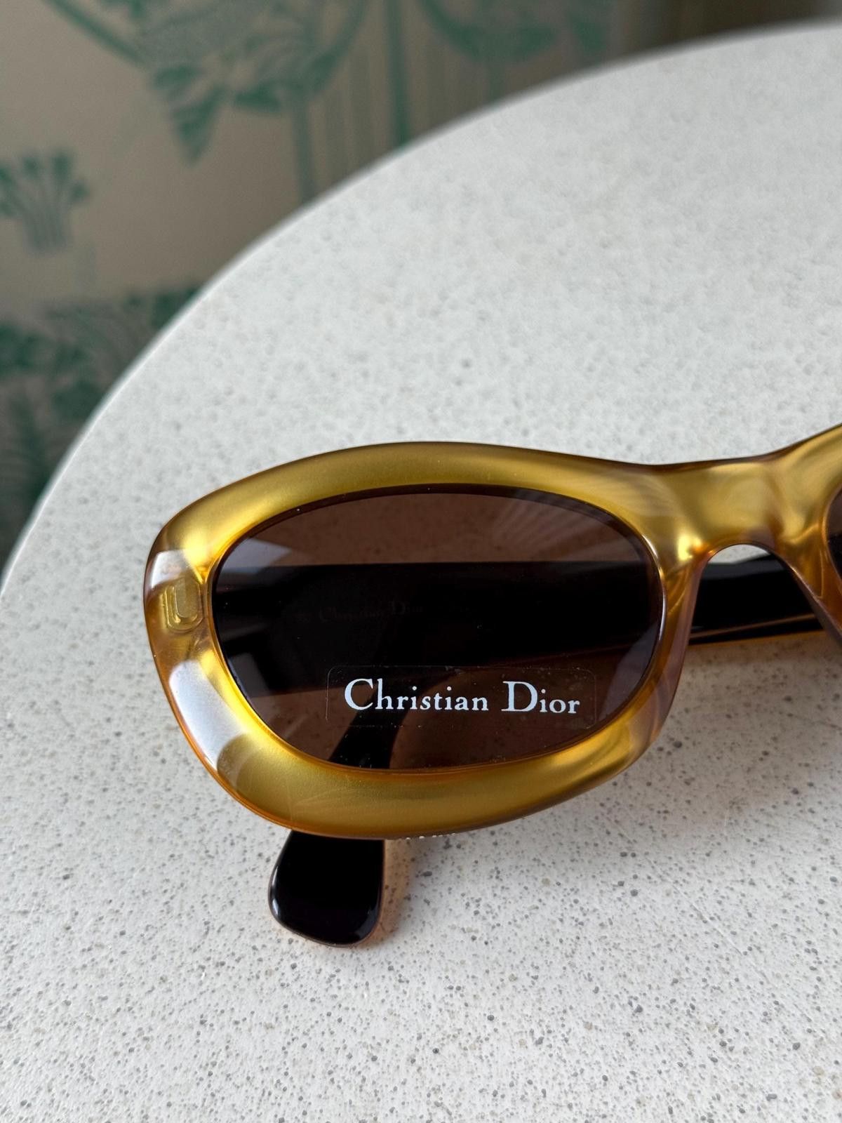 Dior NEW Vintage 1990 Christian Dior 2974 Gold Optyl Sunglasses Size ONE SIZE - 7 Thumbnail