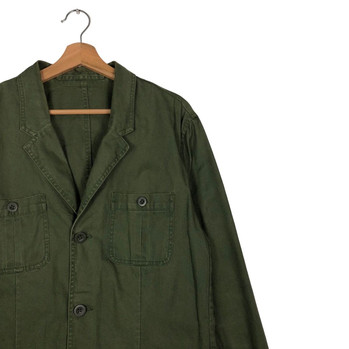 Gap 🔥Vintage Military Chore Jacket Button Gap Issey Miyake Size US XL / EU 56 / 4 - 6 Thumbnail