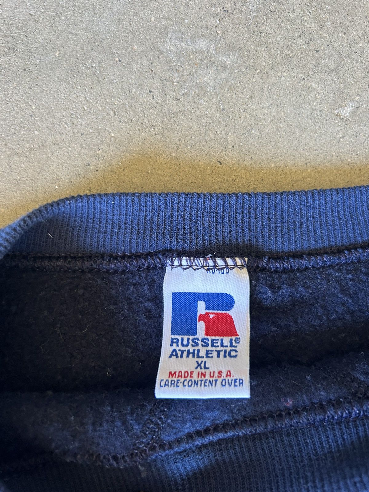 Russell Athletic Vintage 90s Russell Athletic Crewneck Size US XL / EU 56 / 4 - 4 Thumbnail