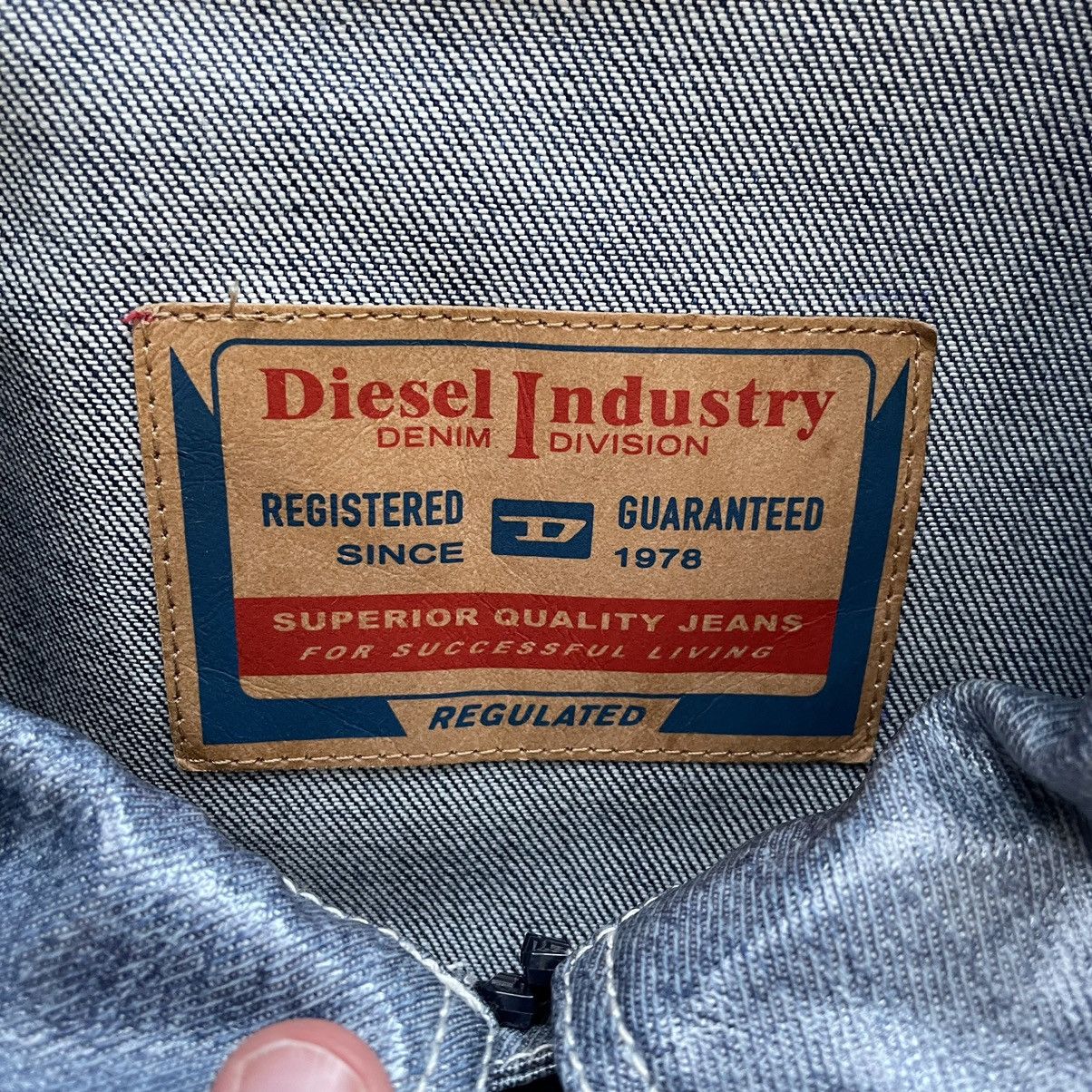 Diesel D-Sury Giacca Raincoat Denim Jacket Size US XL / EU 56 / 4 - 12 Thumbnail
