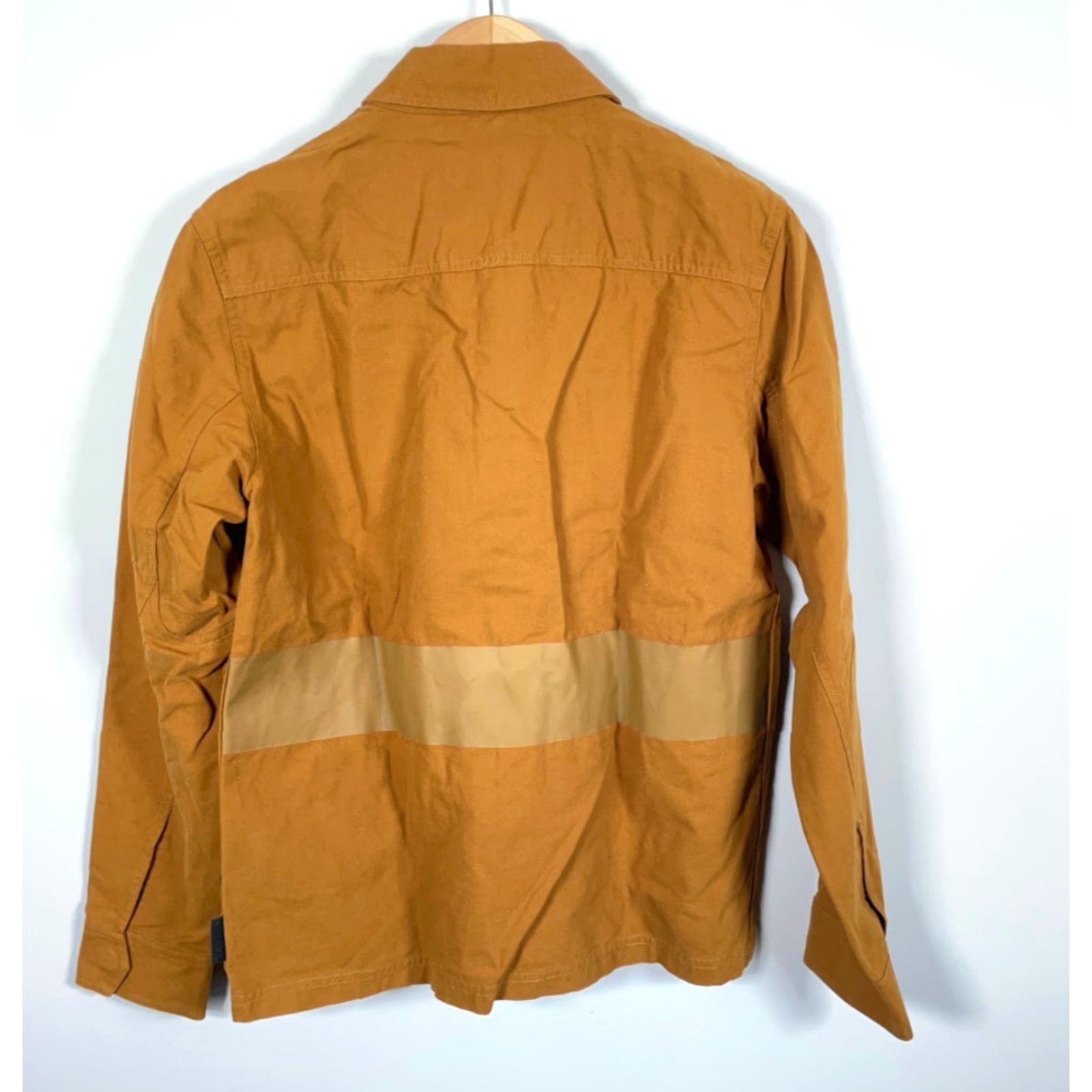 Tavik Tavik Jacket Men Small Brown Canvas Snap Button Beach Culture Unlined Pockets Cotton Casual Workwear Shirt/Coat Style Basic Jacket Size US S / EU 44-46 / 1 - 2 Thumbnail