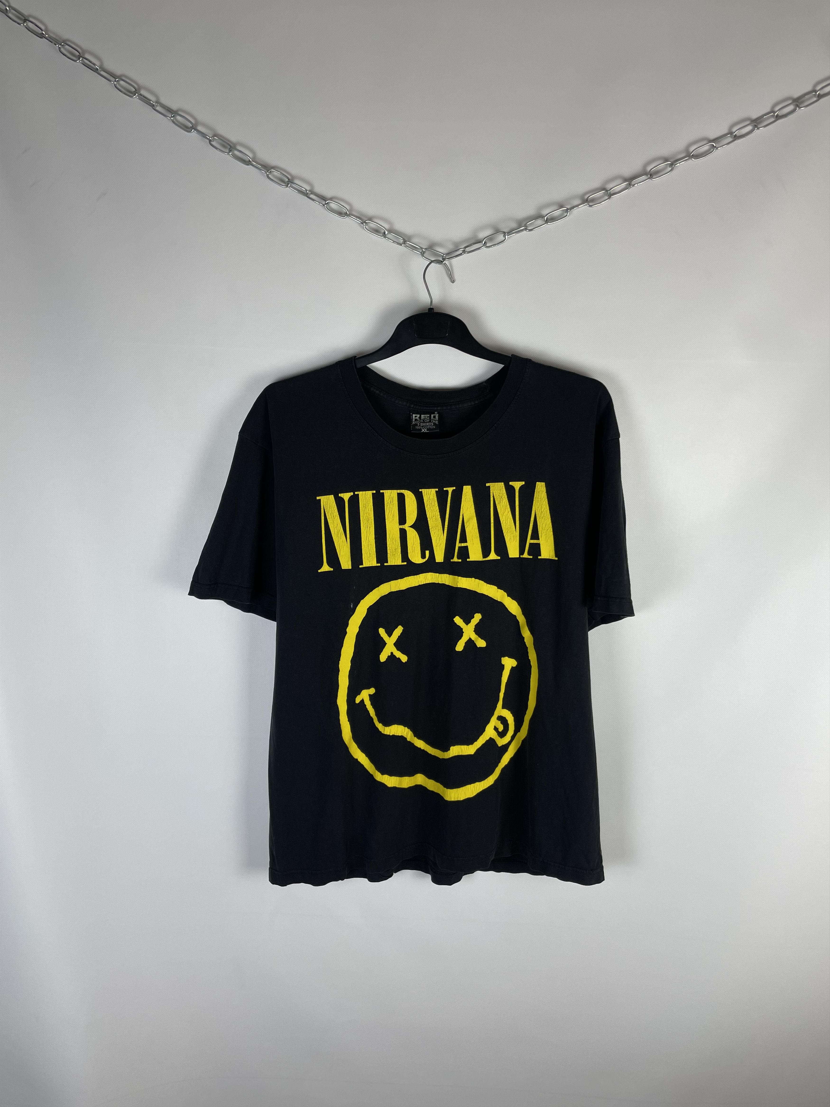 Band Tees Mens Vintage Nirvana T Shirt rock band tee Size US XL / EU 56 / 4 - 1 Thumbnail