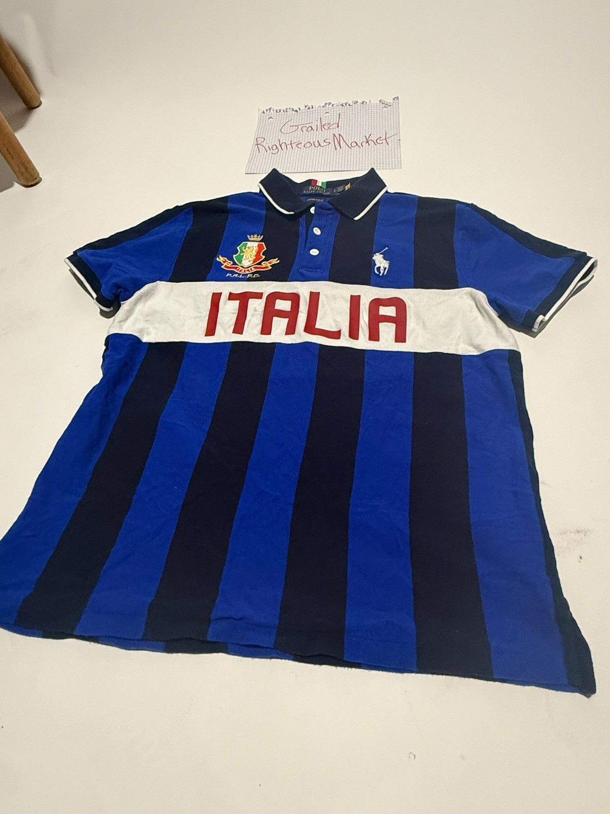 Polo Ralph Lauren Ralph Lauren Italia F.C. Polo Size US L / EU 52-54 / 3 - 1 Thumbnail