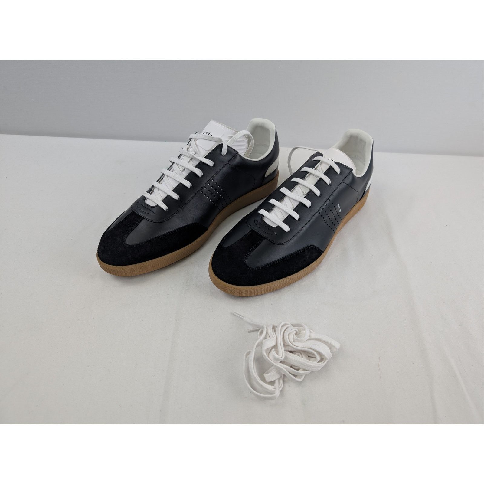 Dior o1rshd1 B01 Brown Sole Sneakers in Black/White Size US 13 / EU 46 - 8 Thumbnail