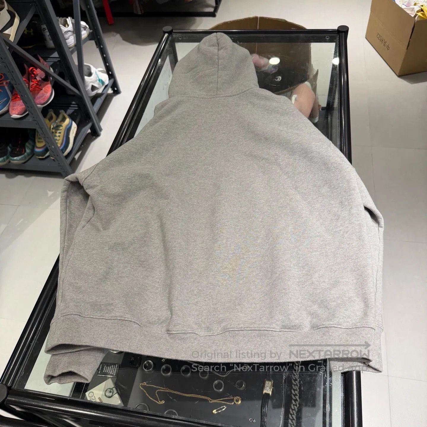 Vetements Vetements Gray Letter Hoodie. Size M / US 6-8 / IT 42-44 - 2 Thumbnail