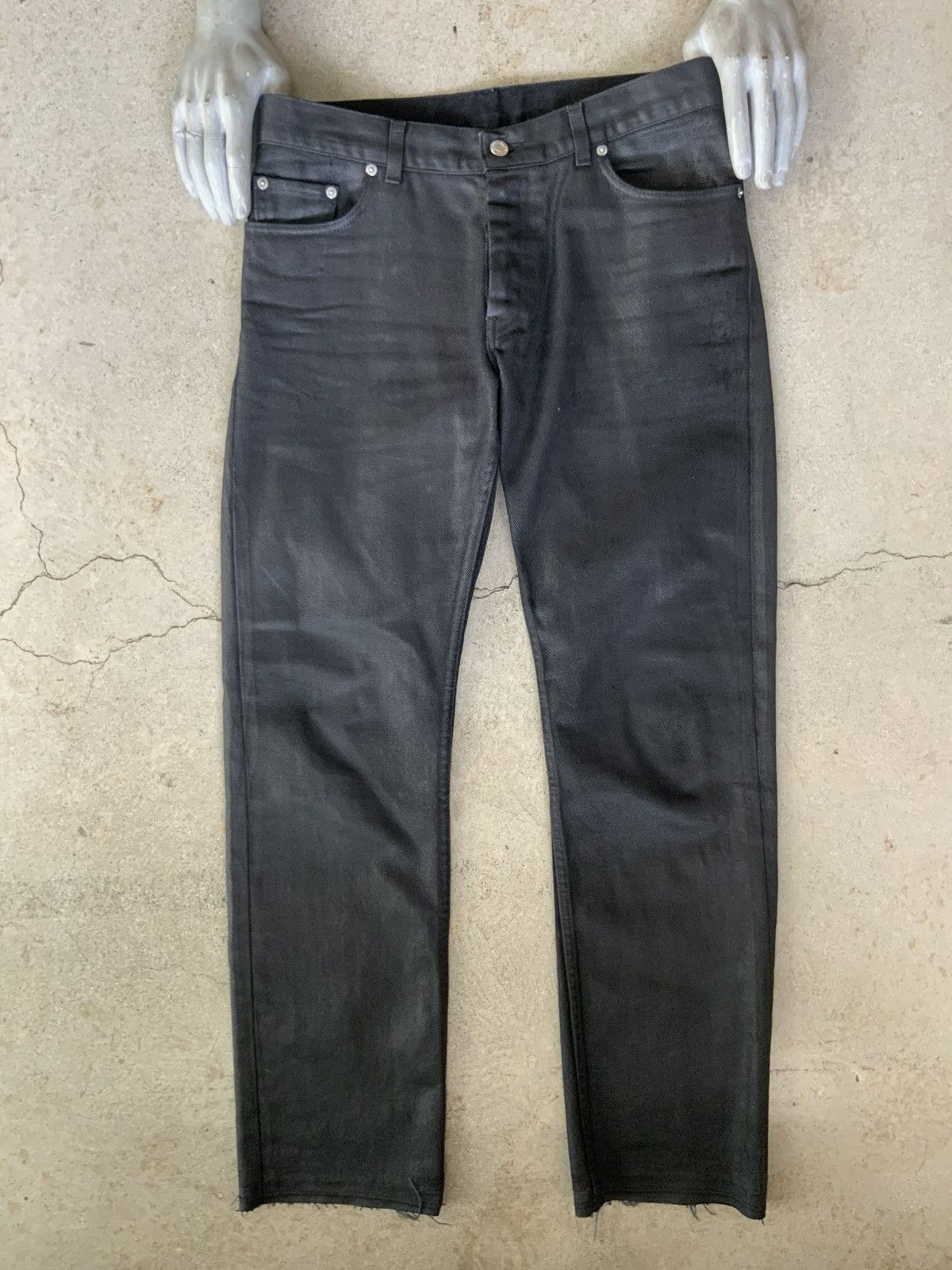 Helmut Lang Helmut Lang Waxed Denim | Grailed