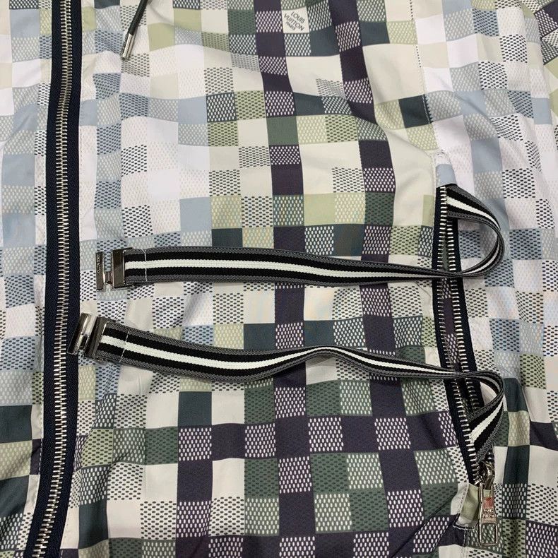 Louis Vuitton LOUIS VUITTON Camo Checkerboard Punch Jacket Size US L / EU 52-54 / 3 - 8 Thumbnail