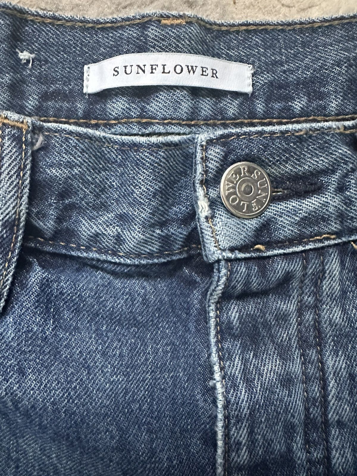 Sunflower Wide Leg Twisted Denim Size US 31 - 2 Thumbnail