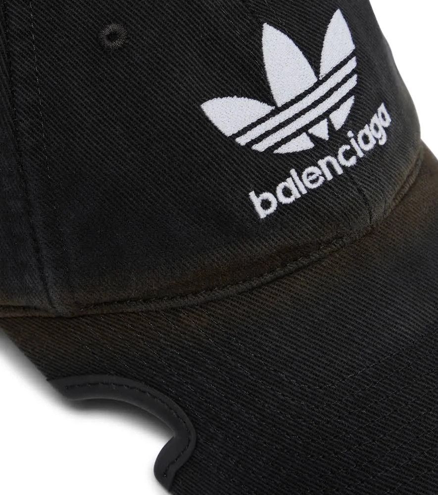 Adidas × Balenciaga o1mt1gz0724 Size: OS / Baseball Cap in Black Size ONE SIZE - 4 Thumbnail