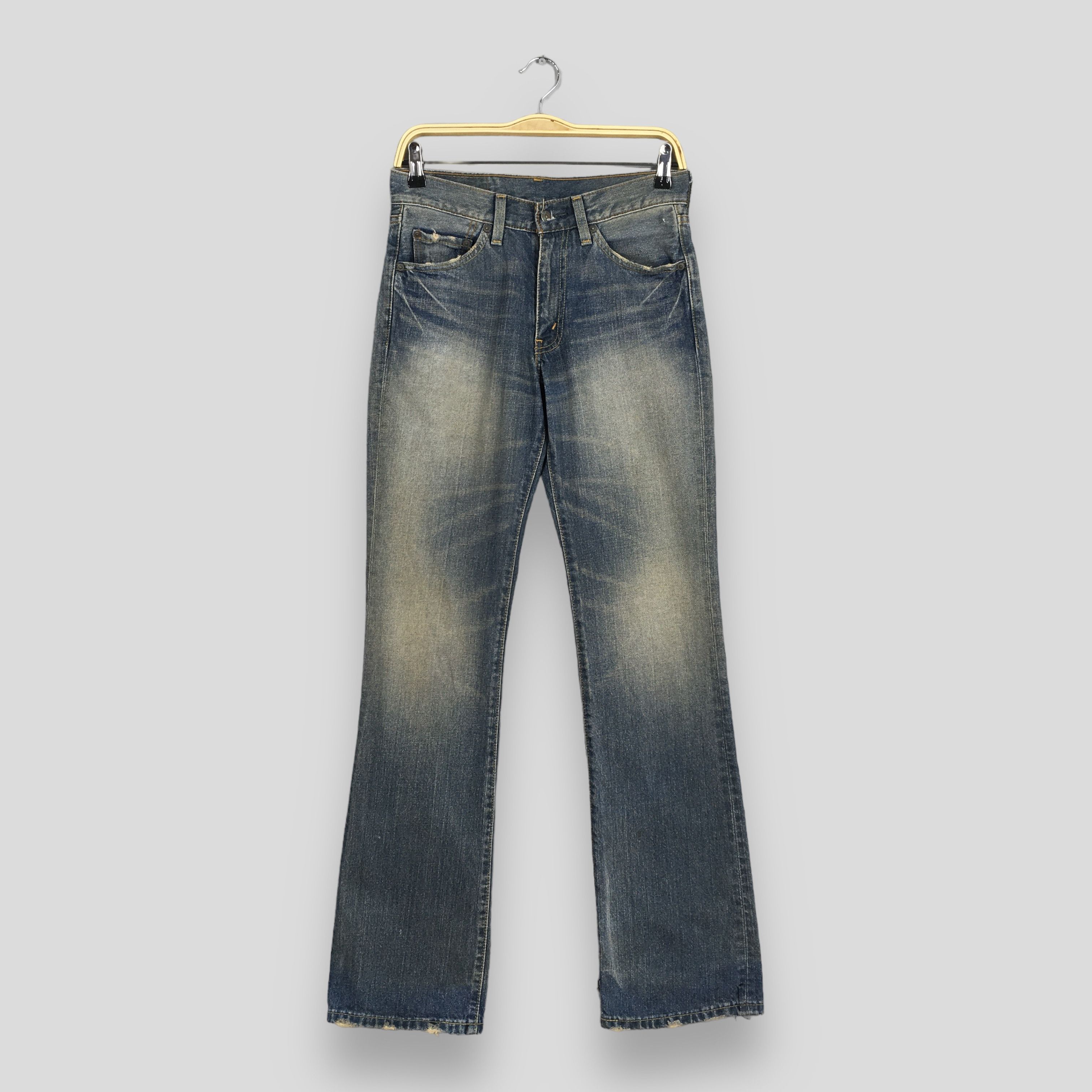 Levi's Size 27x31.5 Vintage Levi's 517 Bootcut Flare Jeans S1980 Size 27" / US 4 / IT 40 - 1 Thumbnail
