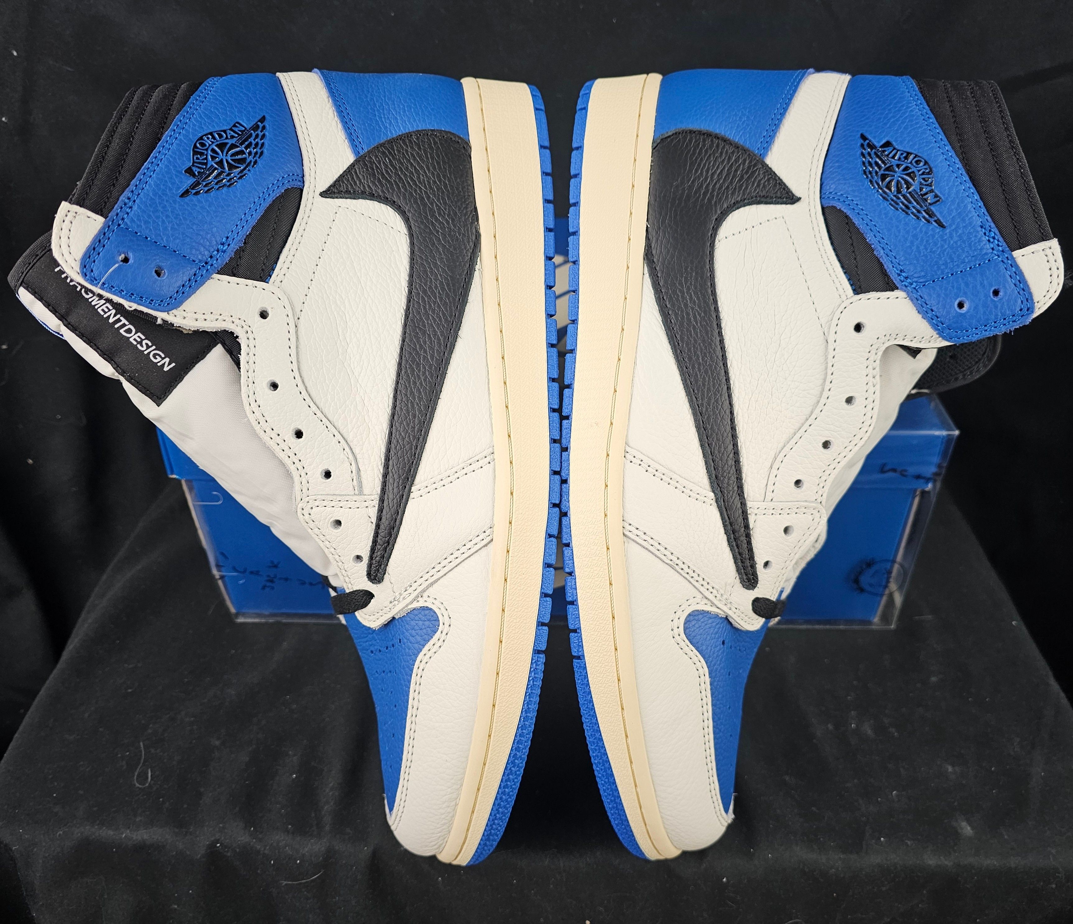 Fragment Design × Jordan Brand × Travis Scott Nike Jordan 1 High OG Fragment Design x Travis Scott Men's Size US 13 / EU 46 - 6 Thumbnail