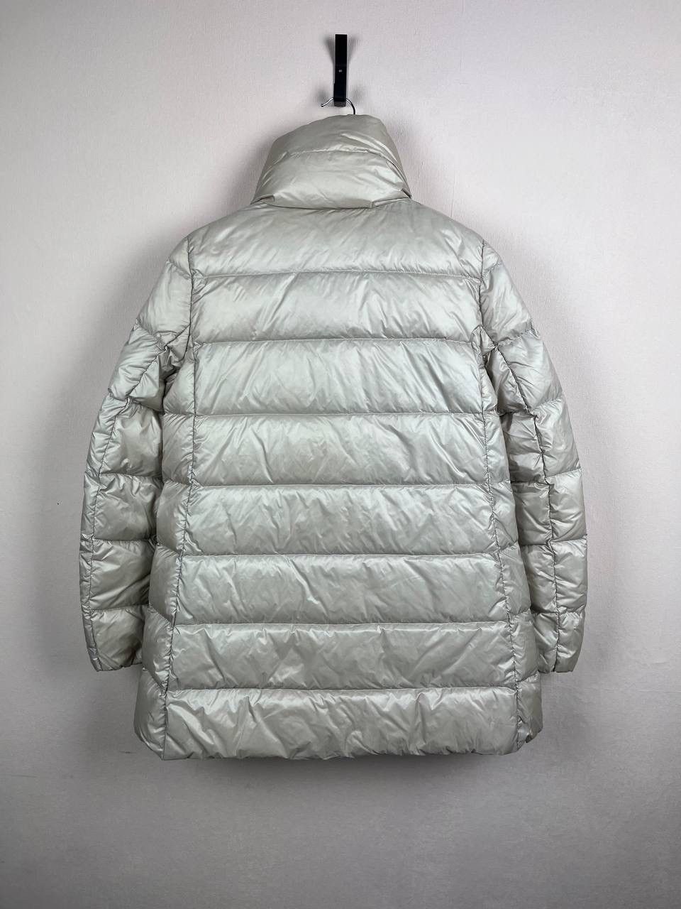 Moncler Moncler Torcyn Silver Down Puffer Jacket Mid-Length Size M / US 6-8 / IT 42-44 - 12 Thumbnail