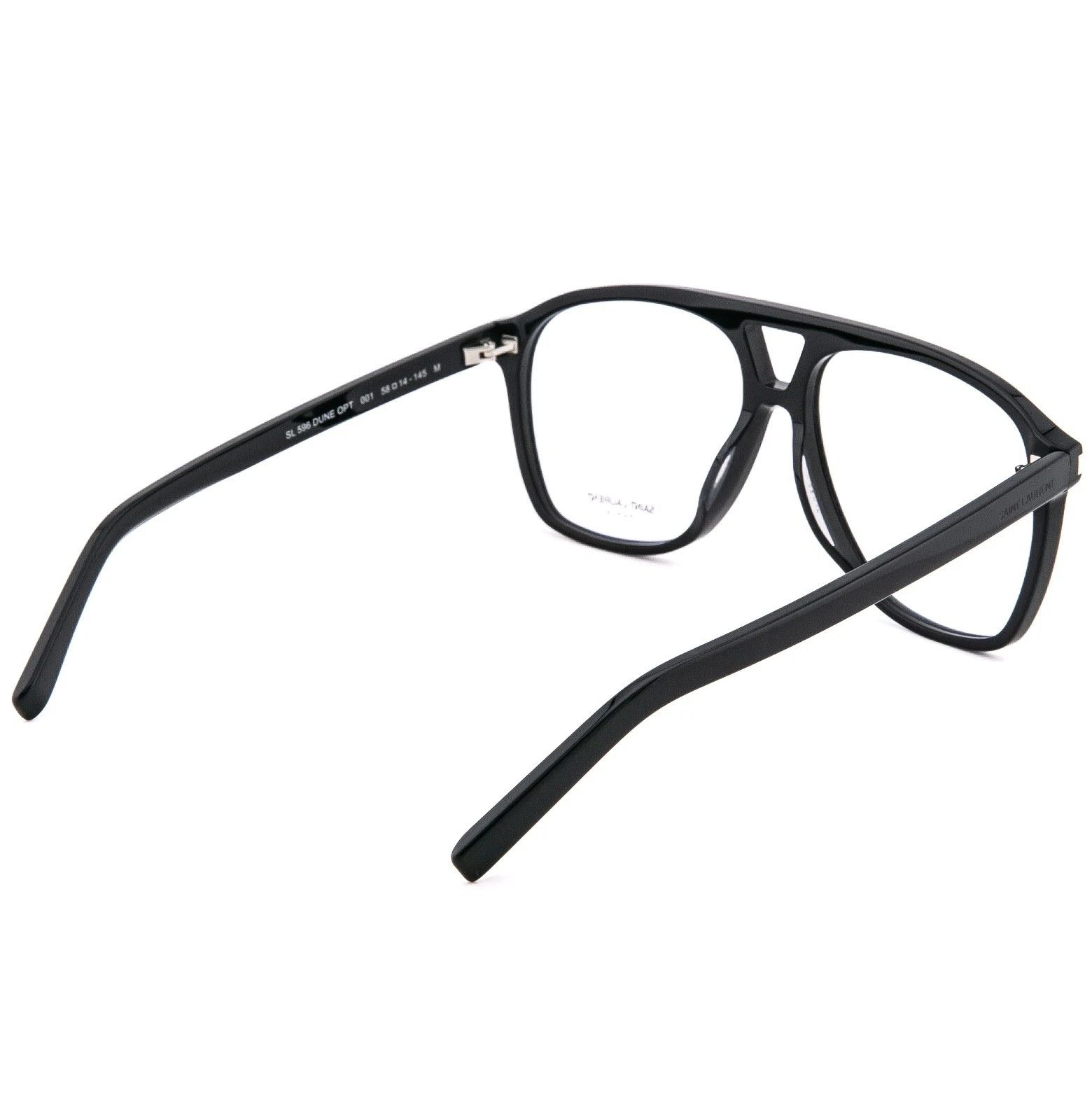 Saint Laurent Paris SAINT LAURENT DUNE 596 YSL SL596 OPT Optical Frame 001 Size ONE SIZE - 6 Thumbnail
