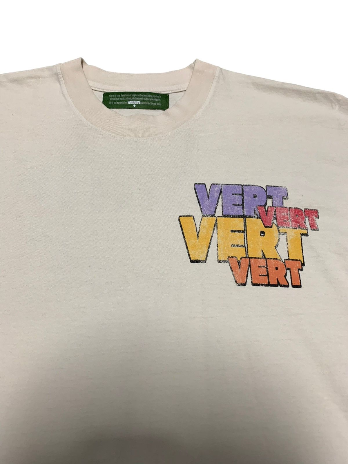 Vertebrae “Nothing without it” t-shirt