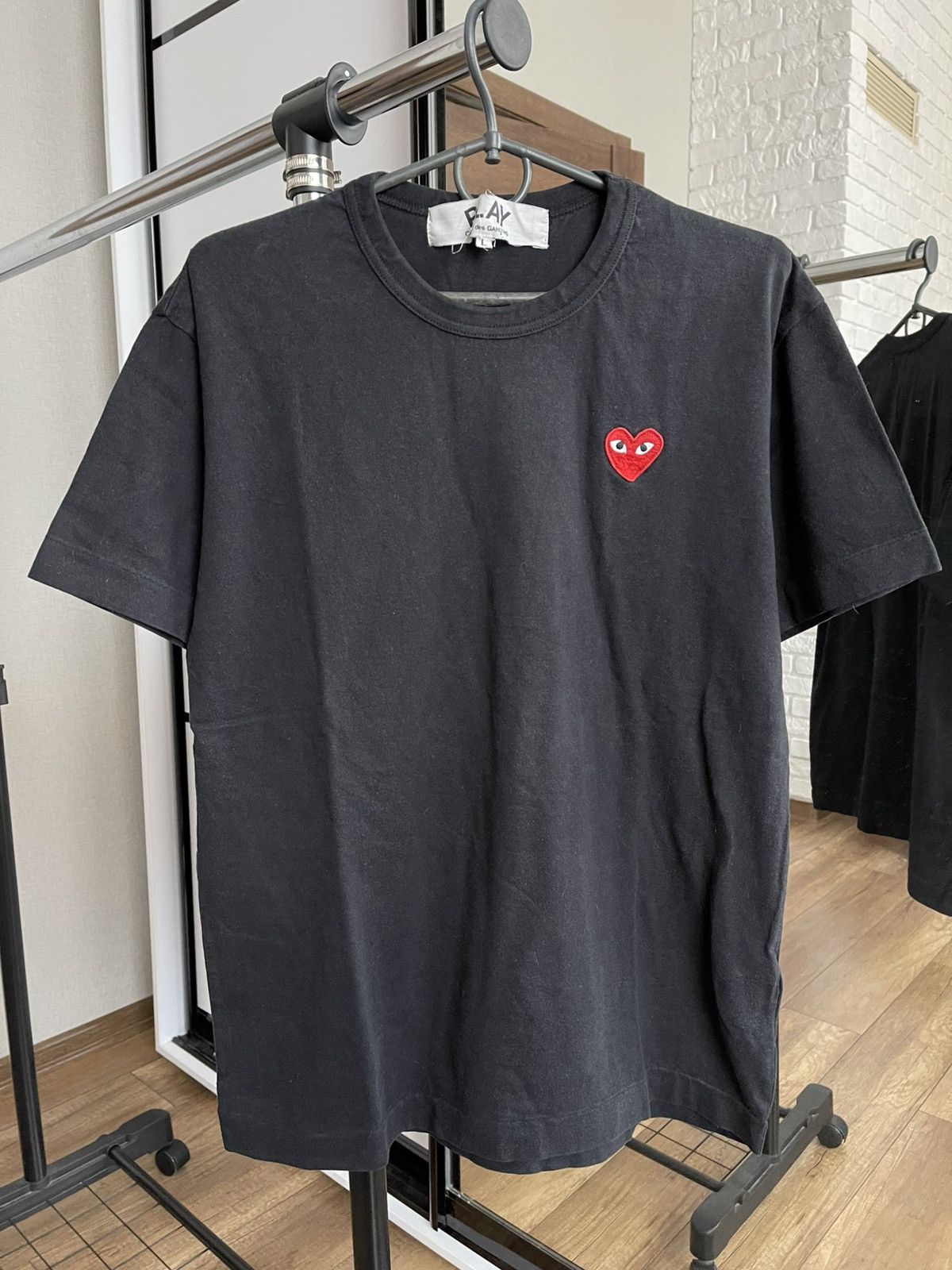 Comme Des Garcons CDG Play Logo Heart T-Shirt Tee Japan
