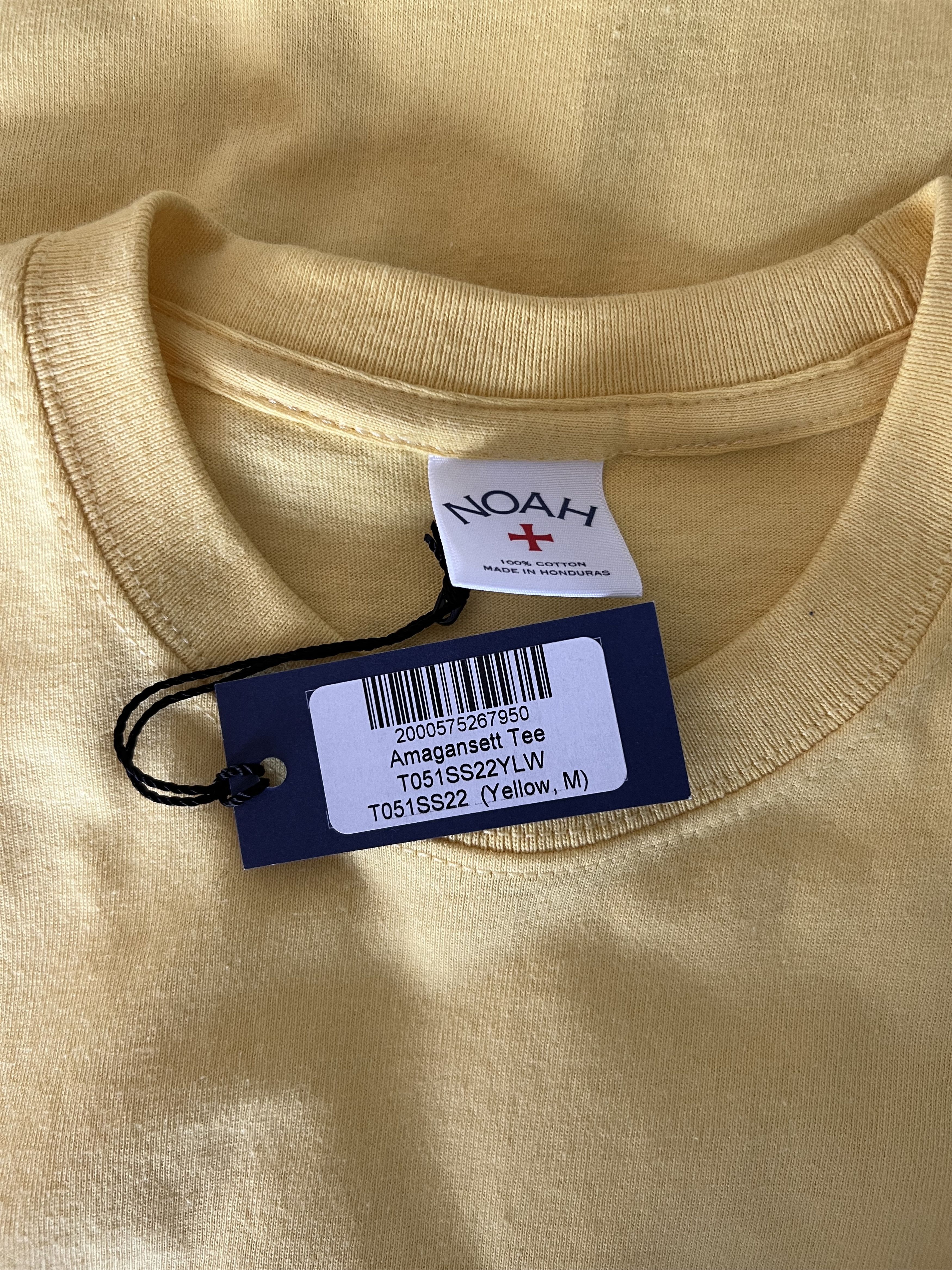 Noah Noah NYC Amagansett Fisherman Tee in Yellow Size US M / EU 48-50 / 2 - 5 Thumbnail