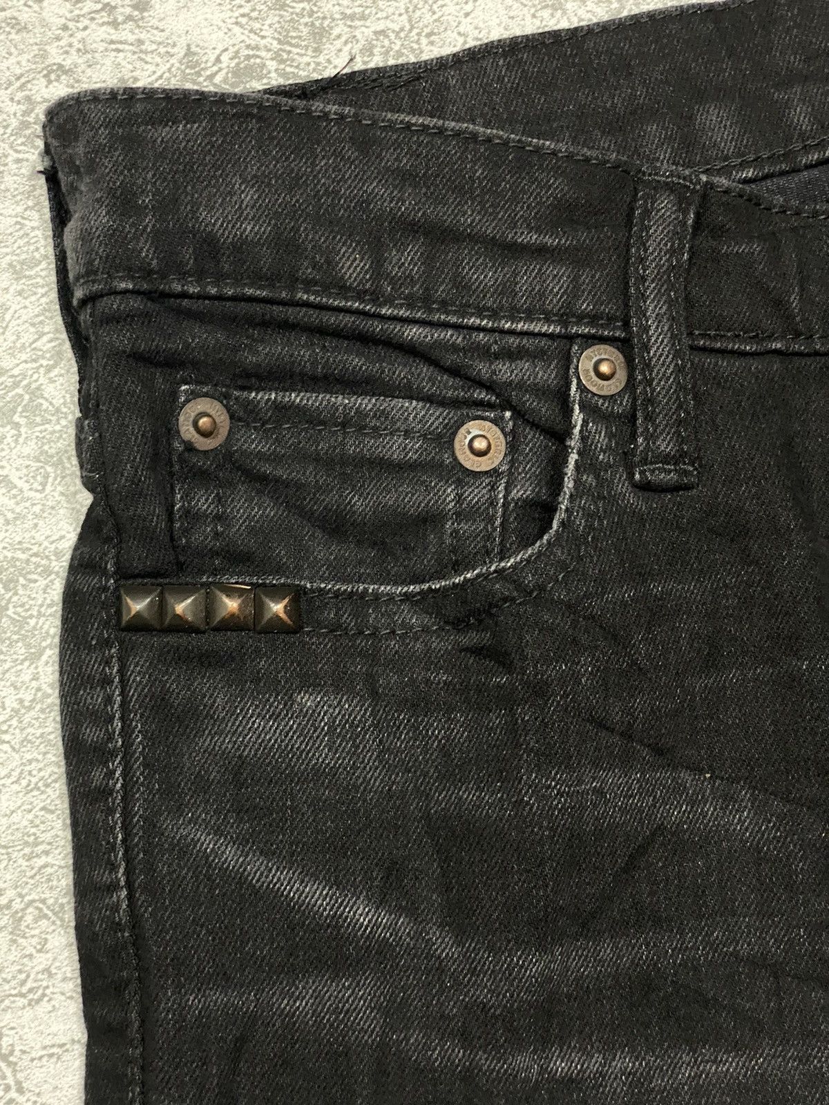Hysteric Glamour Hysteric Glamour Skinny Ripped Jeans Size 26" / US 2 / IT 38 - 3 Thumbnail