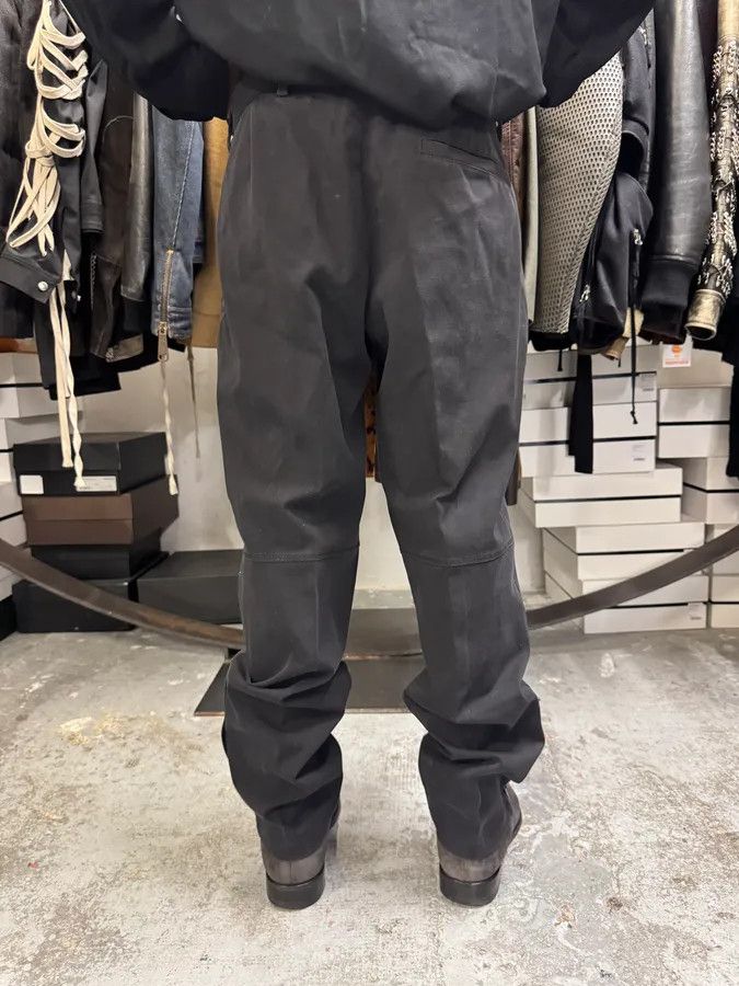 Designer × Prada × Vintage 2000s Prada Black Faded Linea Rossa Pants Size US 32 / EU 48 - 5 Thumbnail