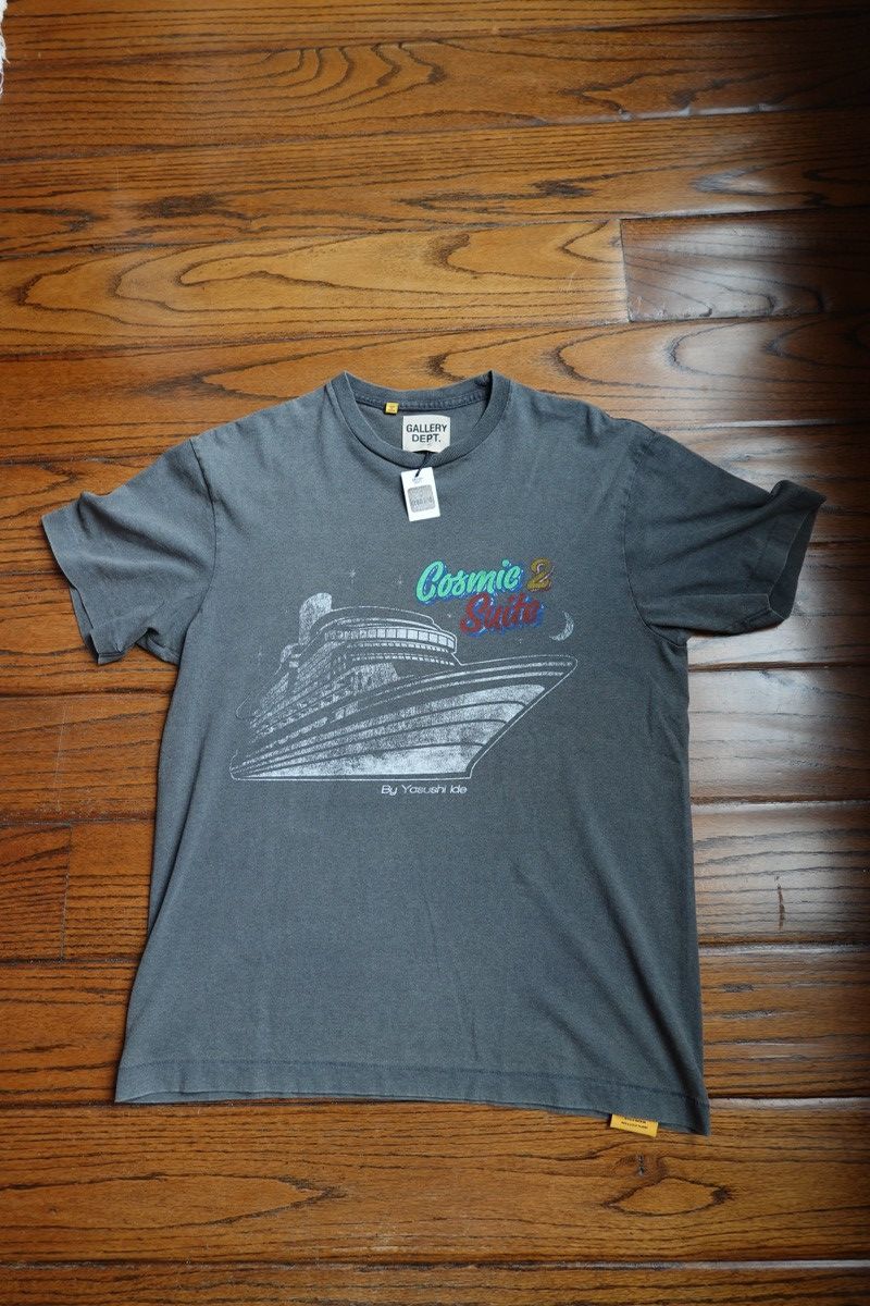 Gallery dept hot acid wash cosmic suite tee size L