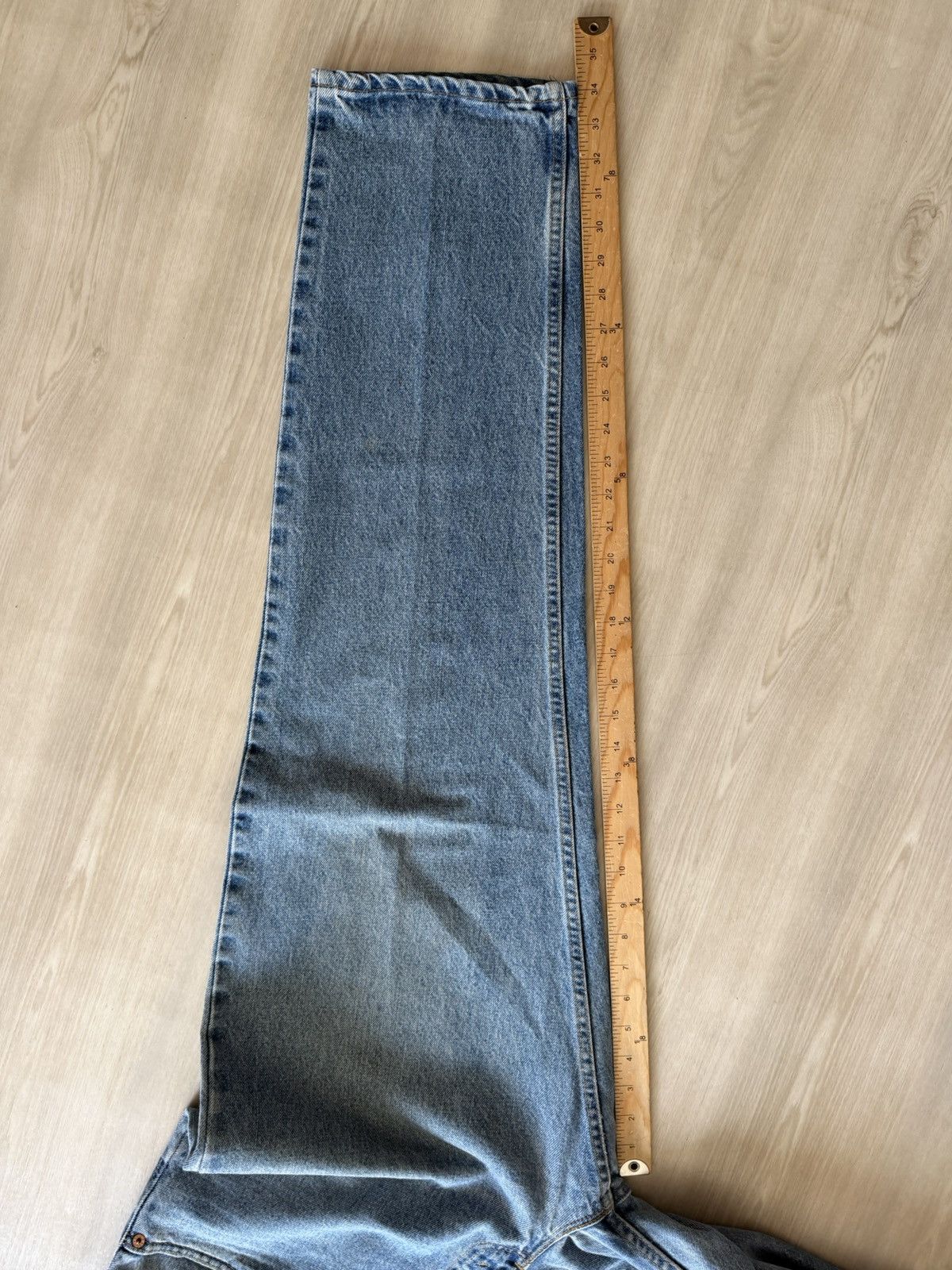 Levi's Vintage 90s Levis 550 Made In USA 40x34 *40x33 Size US 40 / EU 56 - 4 Thumbnail