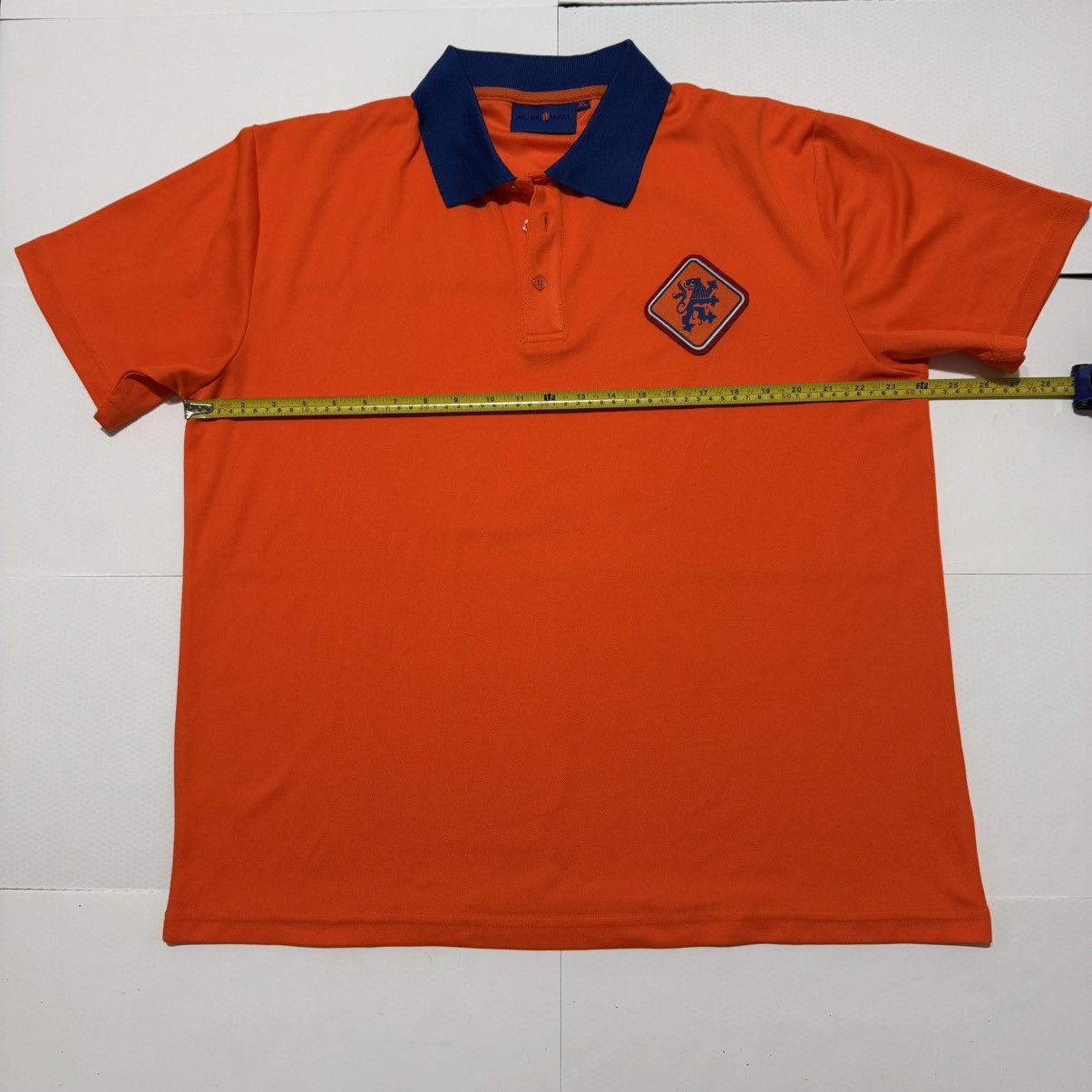 Vintage Netherlands Holland Heroes Men’s Fan Sport Polo Shirt Jersey Size US XL / EU 56 / 4 - 3 Thumbnail