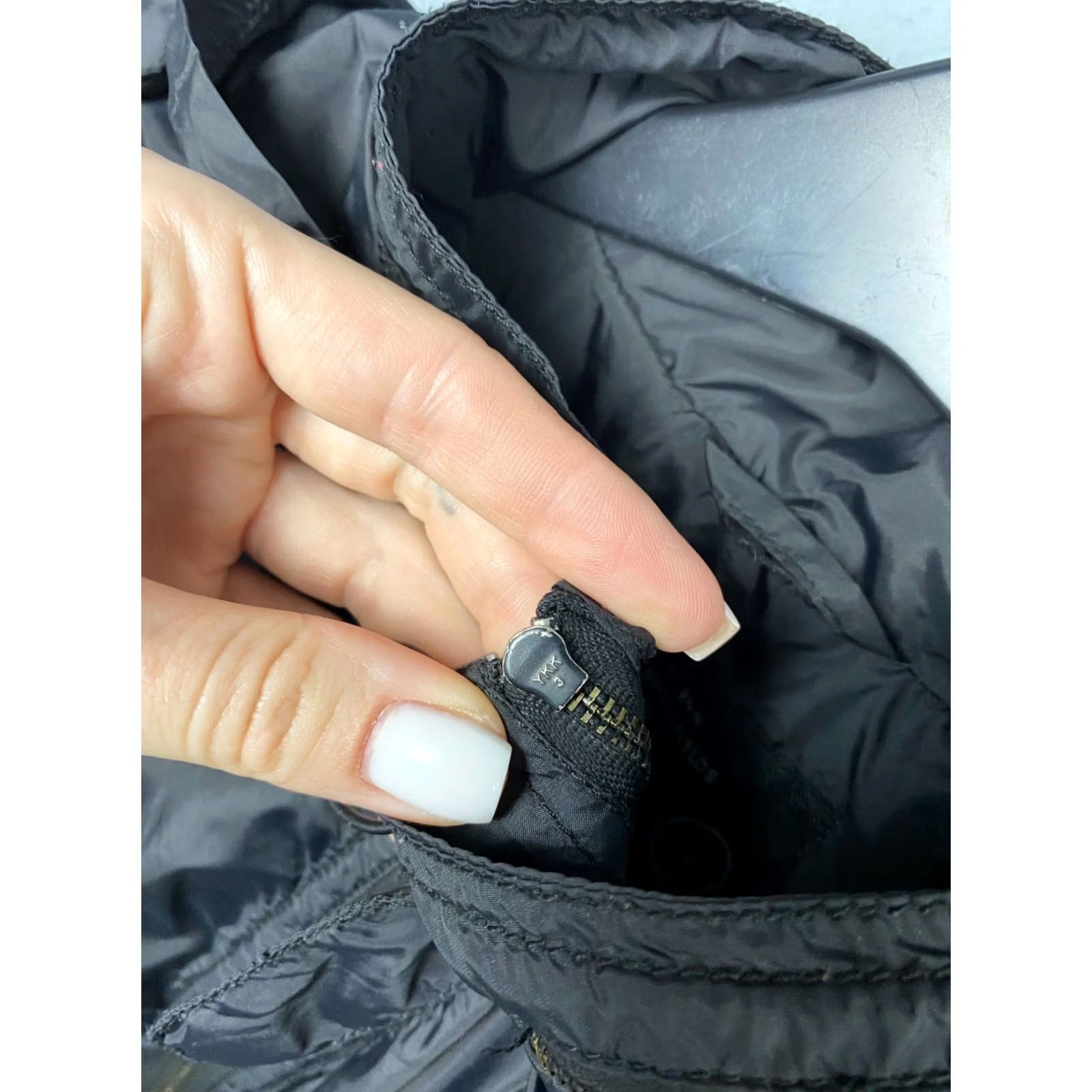Allsaints AllSaints Vintage Mens Nylon Vacant Jacket L Black Windbreaker Jacket Mens Size US L / EU 52-54 / 3 - 4 Thumbnail