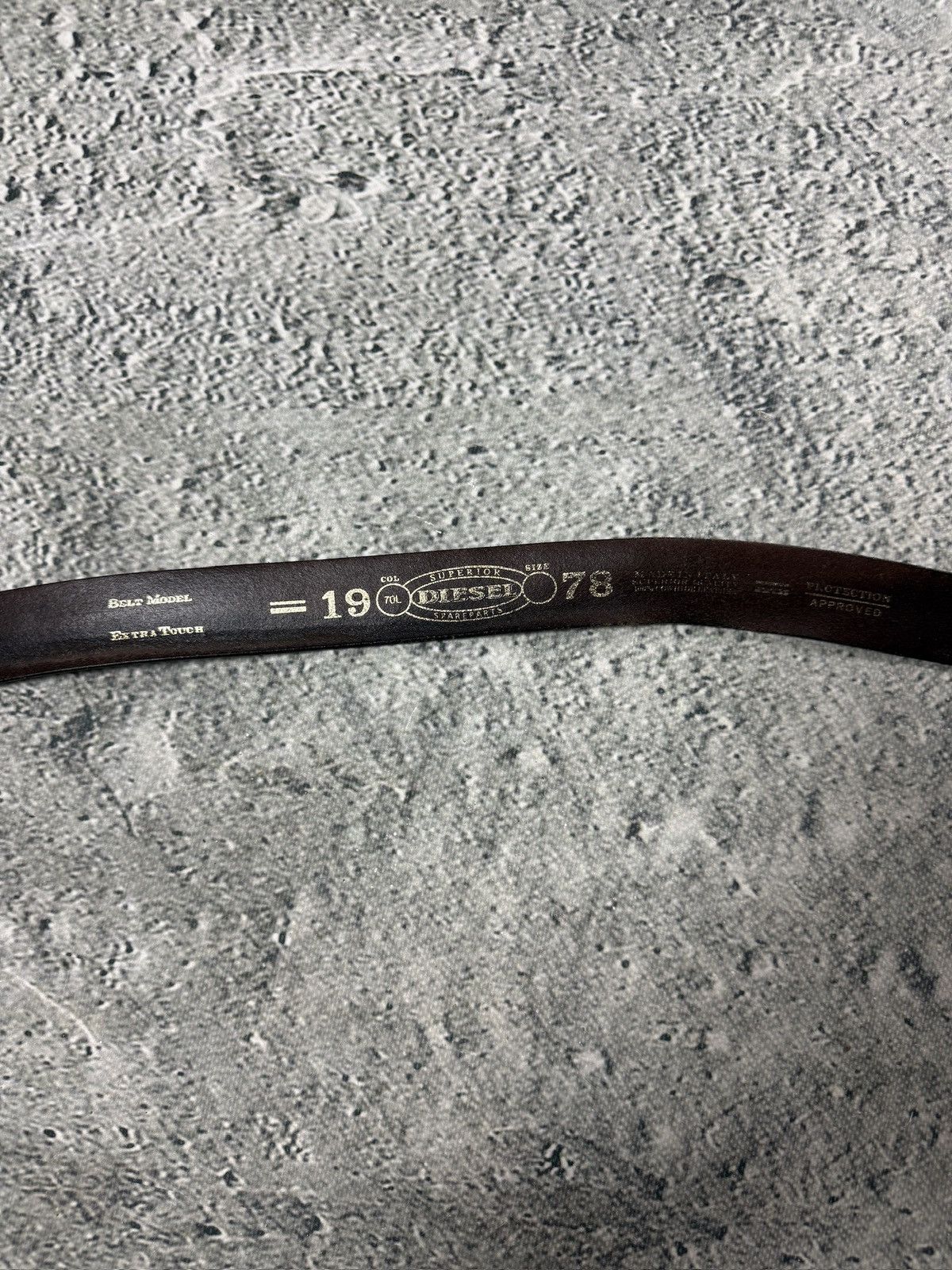 Diesel Diesel black leather belt Y2K Size ONE SIZE - 8 Thumbnail