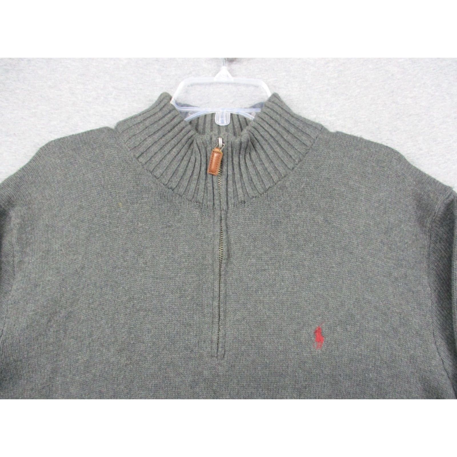 Ralph Lauren Polo Ralph Lauren Sweater XL Mens Estate Rib Pullover Gray Size US XL / EU 56 / 4 - 3 Thumbnail